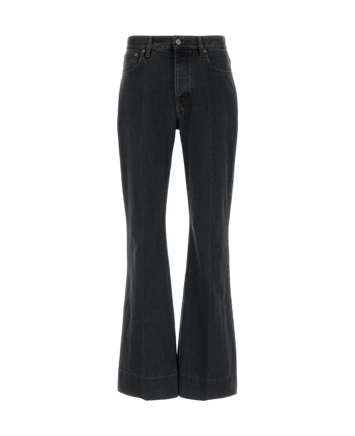 Valentino Garavani Black Denim Jeans - NERO
