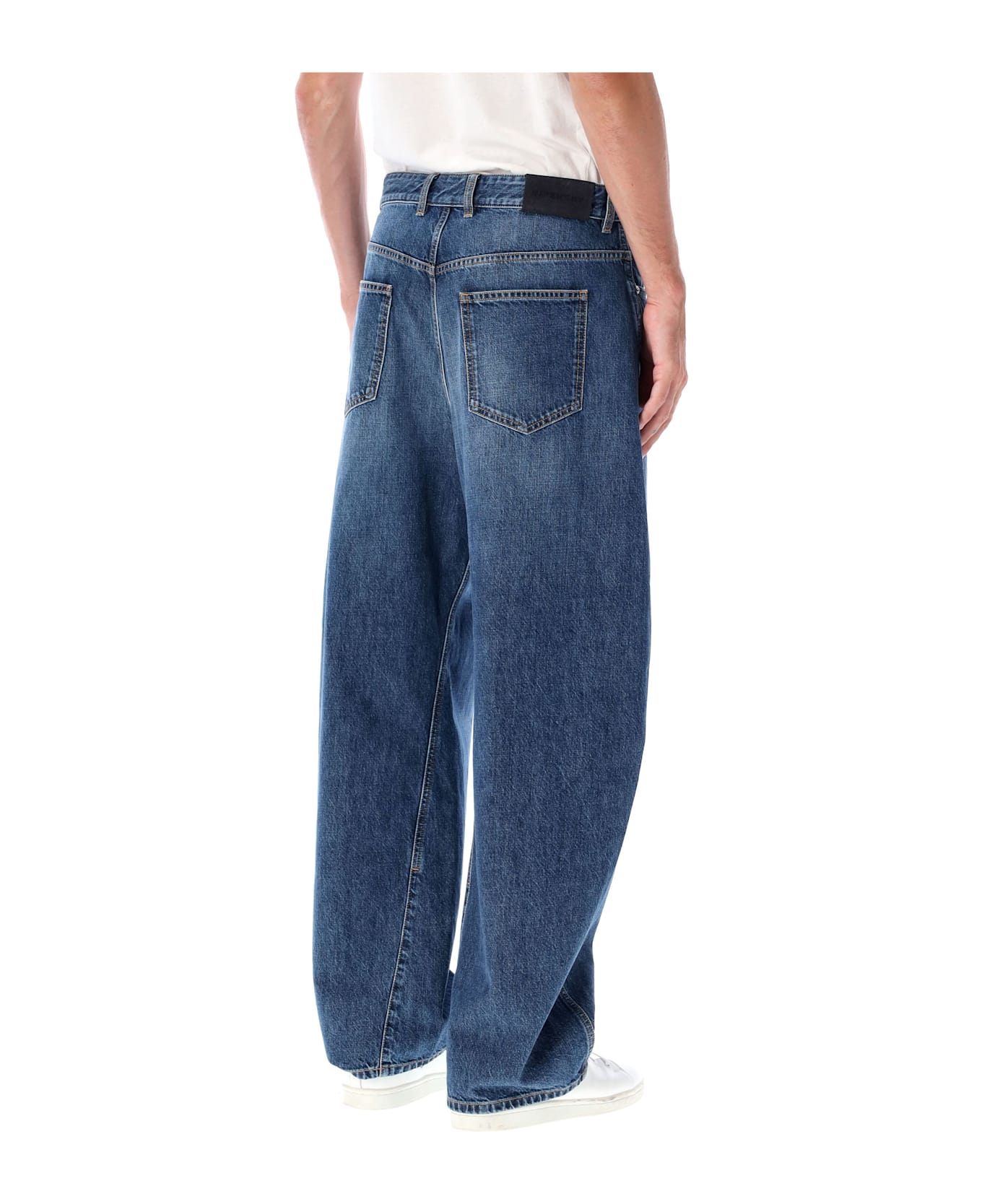 Givenchy Washed Denim Jeans - DARK BLUE