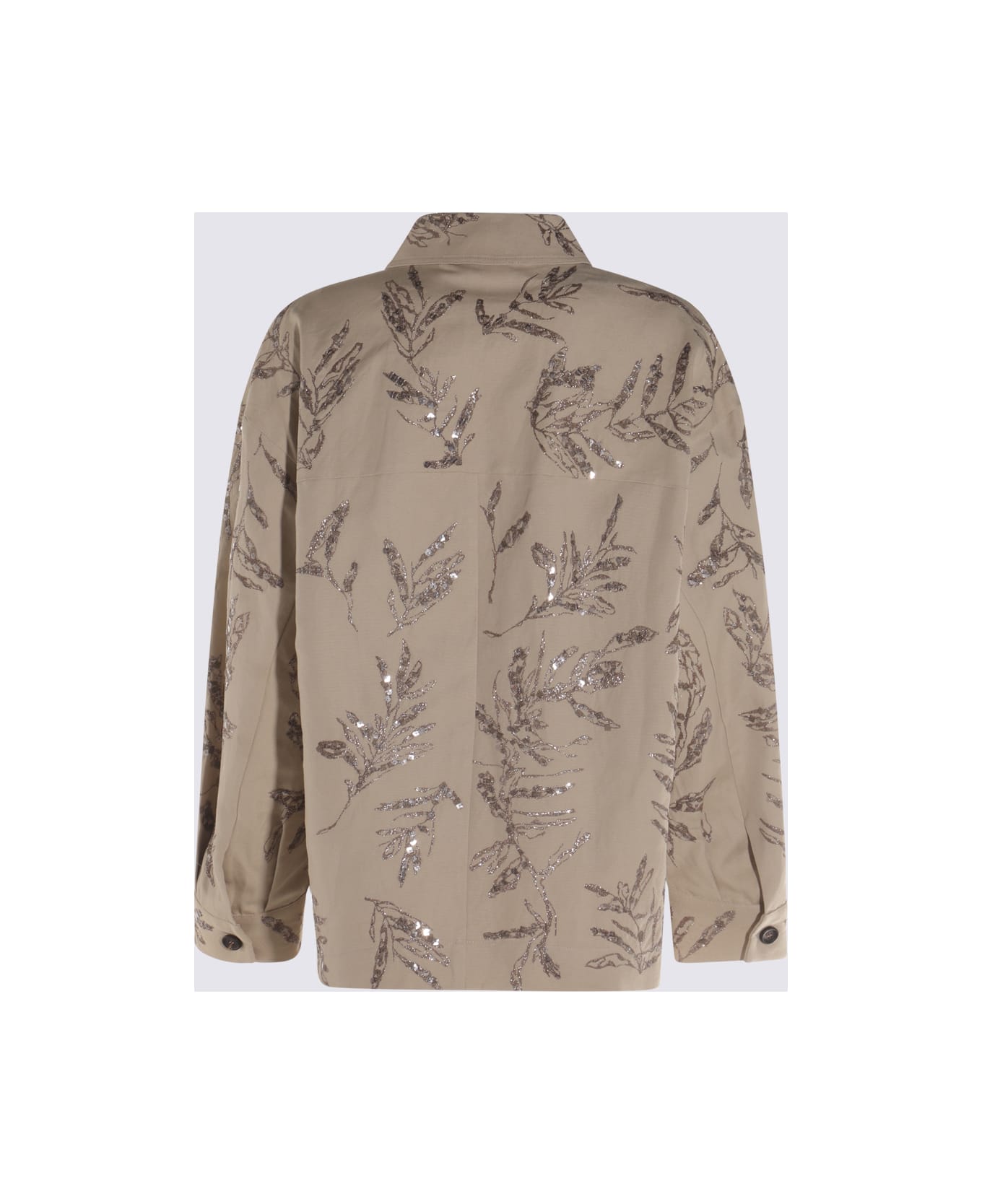 Brunello Cucinelli Beige Cotton Shirt