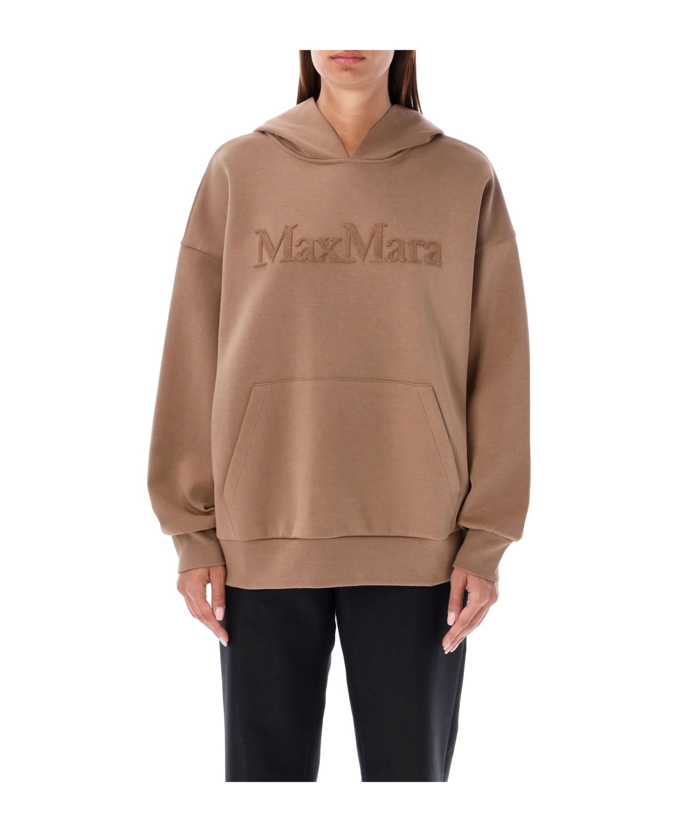 Max Mara The Cube Logo Fleece - PERFECT CAMEL