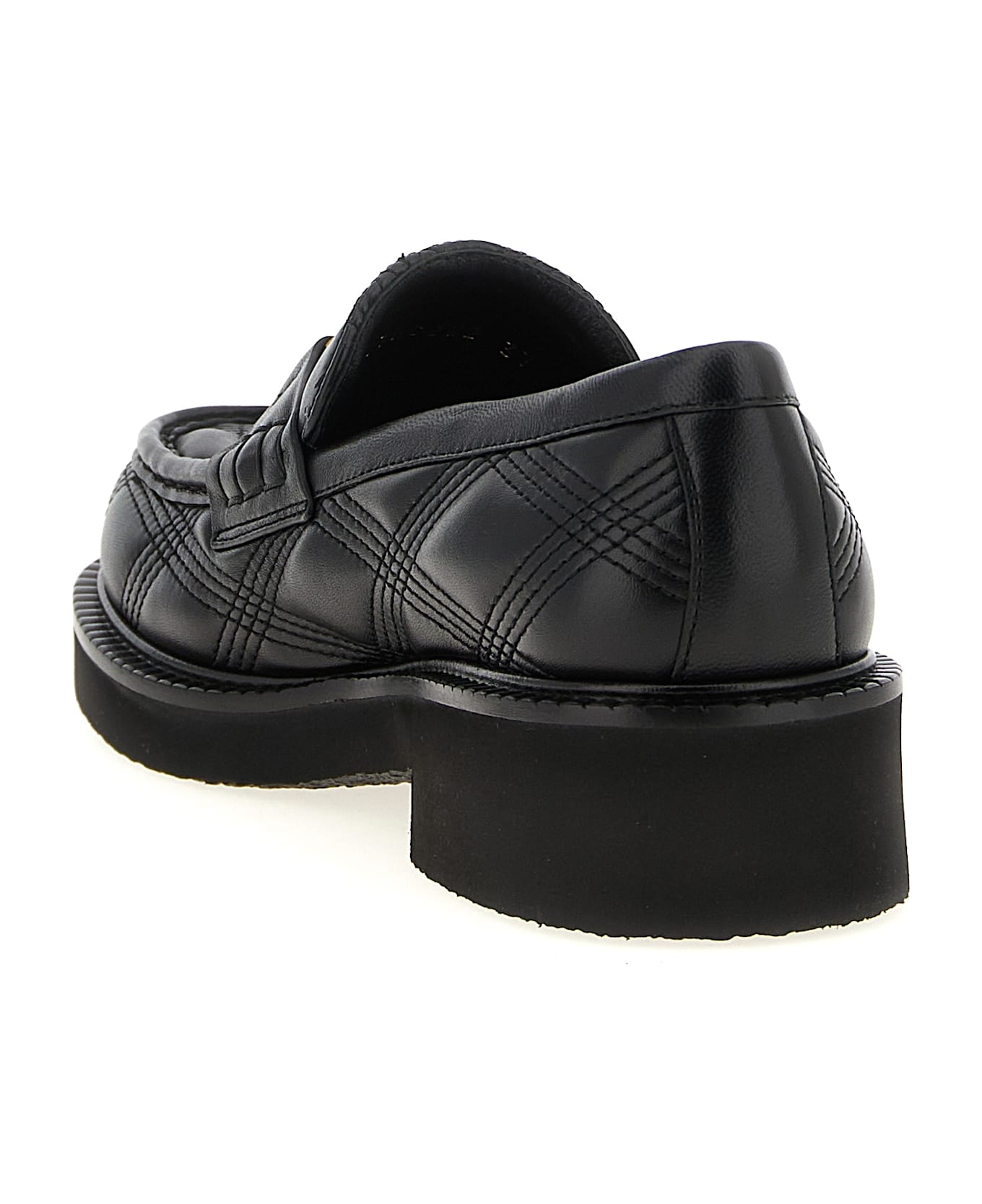 Valentino Garavani 'quiltie' Loafers - Black  