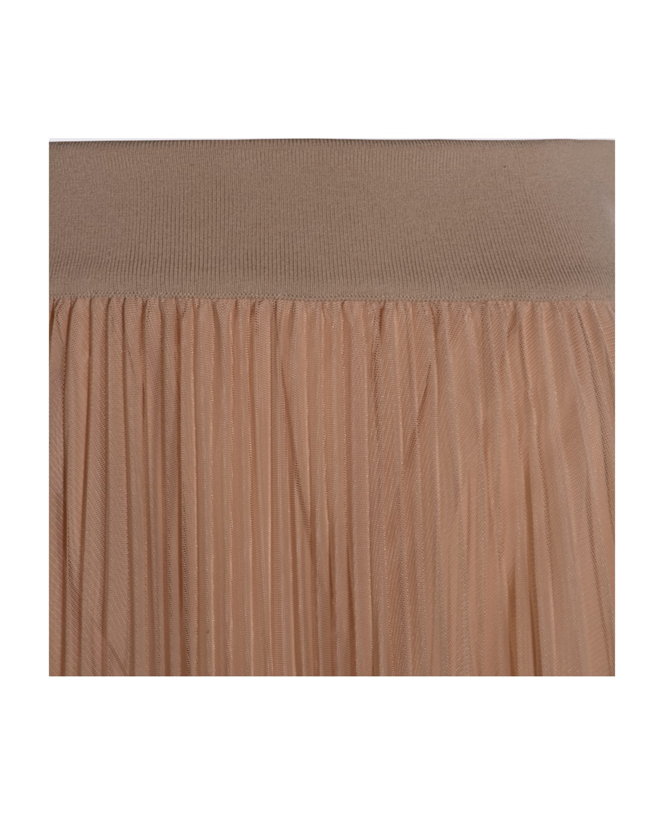 Fabiana Filippi Pink Midi Skirt - Beige