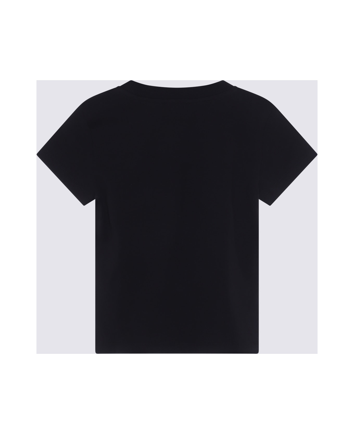 Moschino Black Cotton T-shirt - NERO/BLACK
