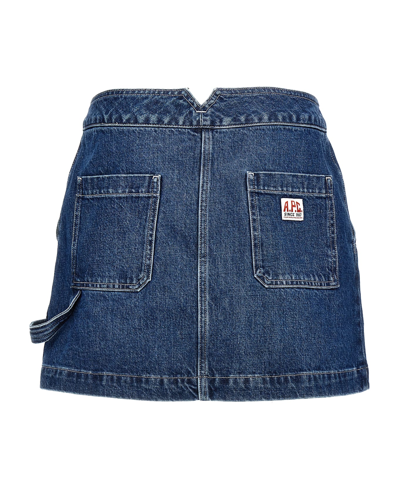 A.P.C. 
christie
 Mini Skirt - Blue