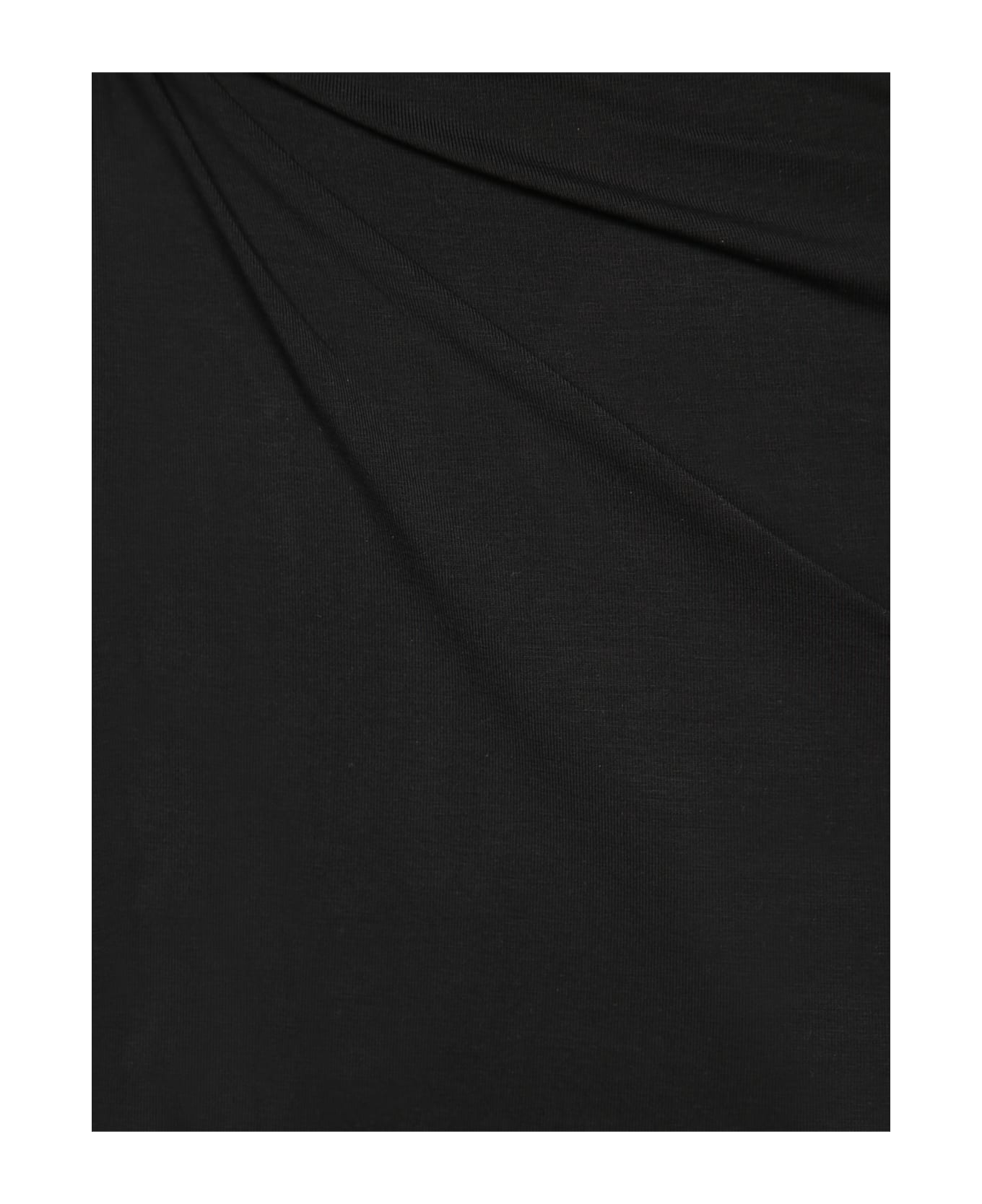 Paco Rabanne Jersey Long Piercing Dress - Black