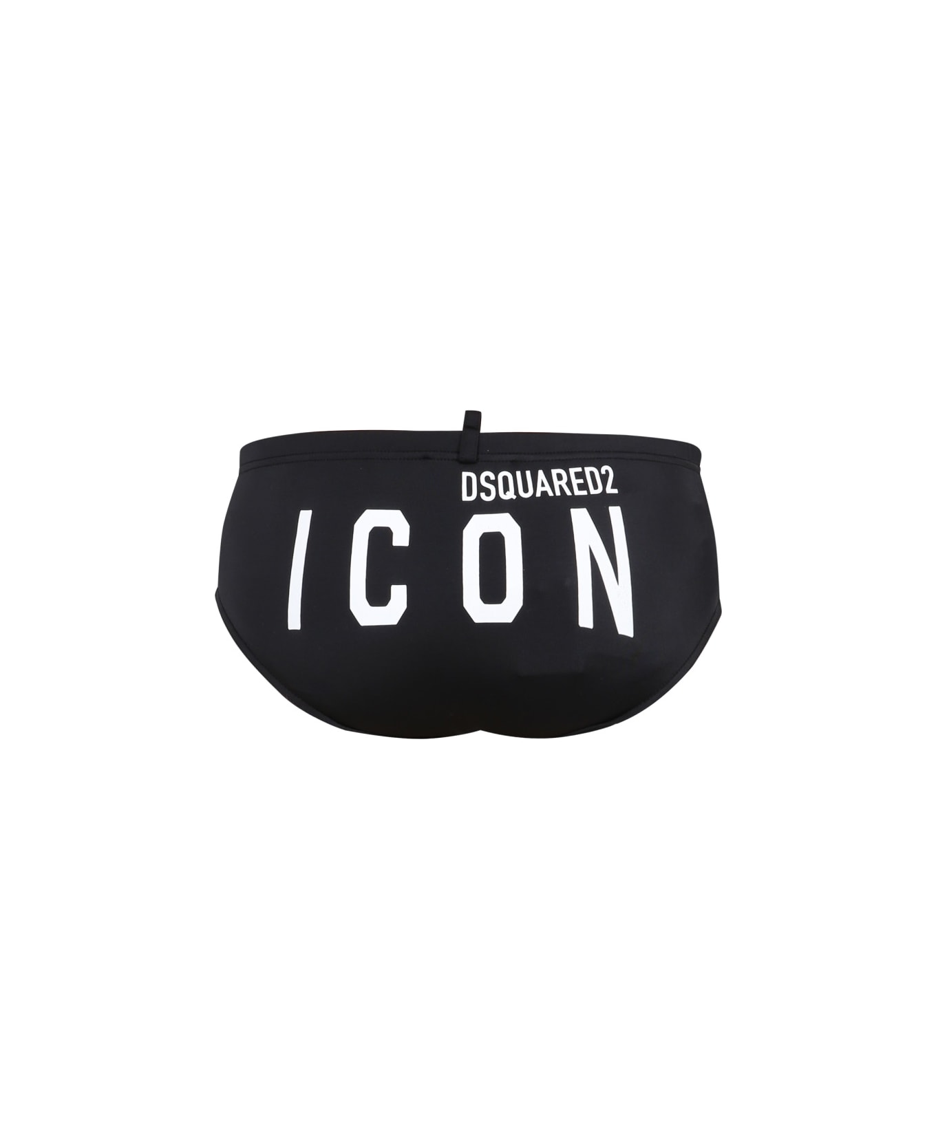 Dsquared2 Swimsuit With Logo - BLACK 水着