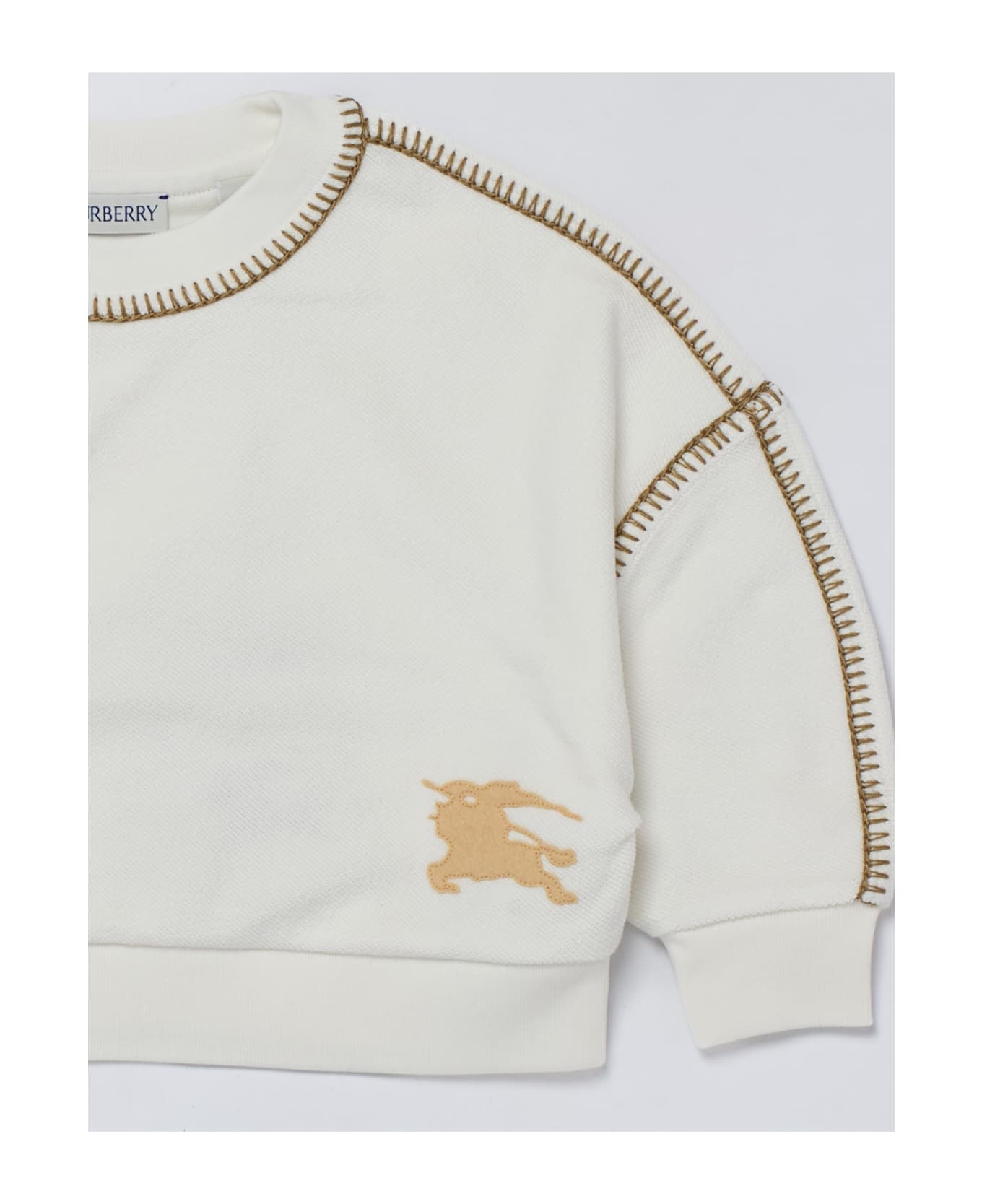 Burberry Isla Sweater - BIANCO ニットウェア＆スウェットシャツ
