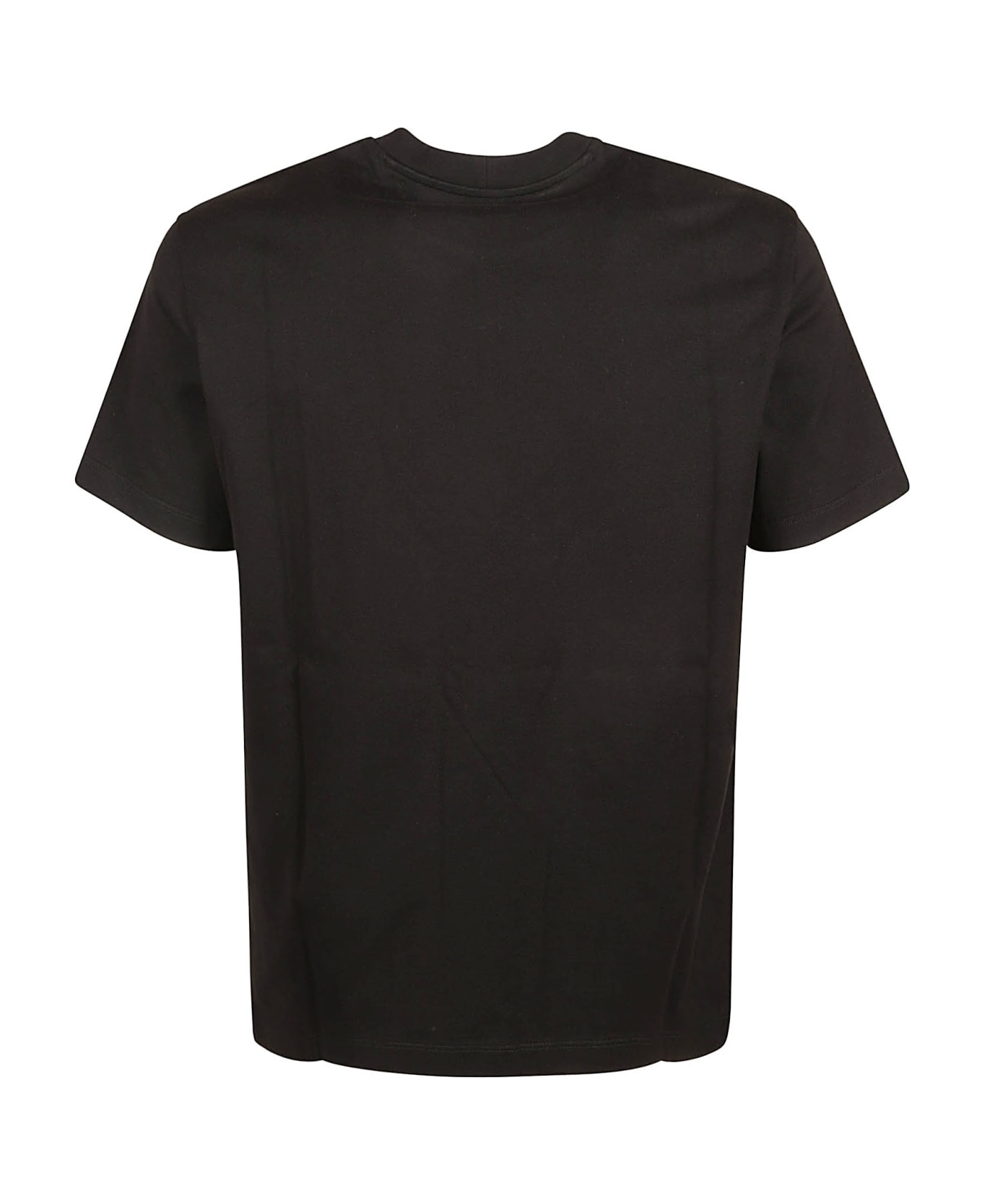 Ferragamo Logo Patch T-shirt - Black