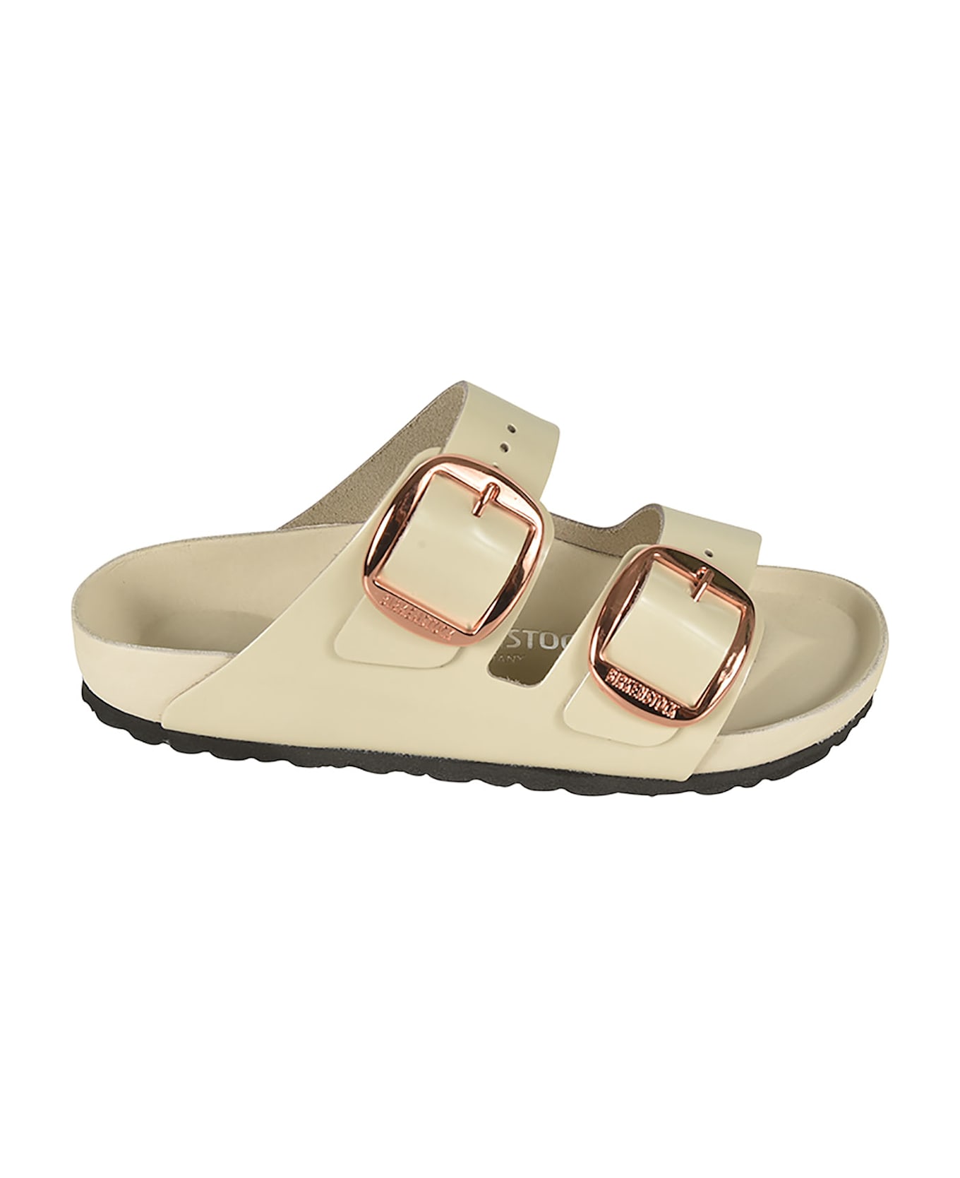 Birkenstock Arizona Big Buckle Sliders - Dove Grey