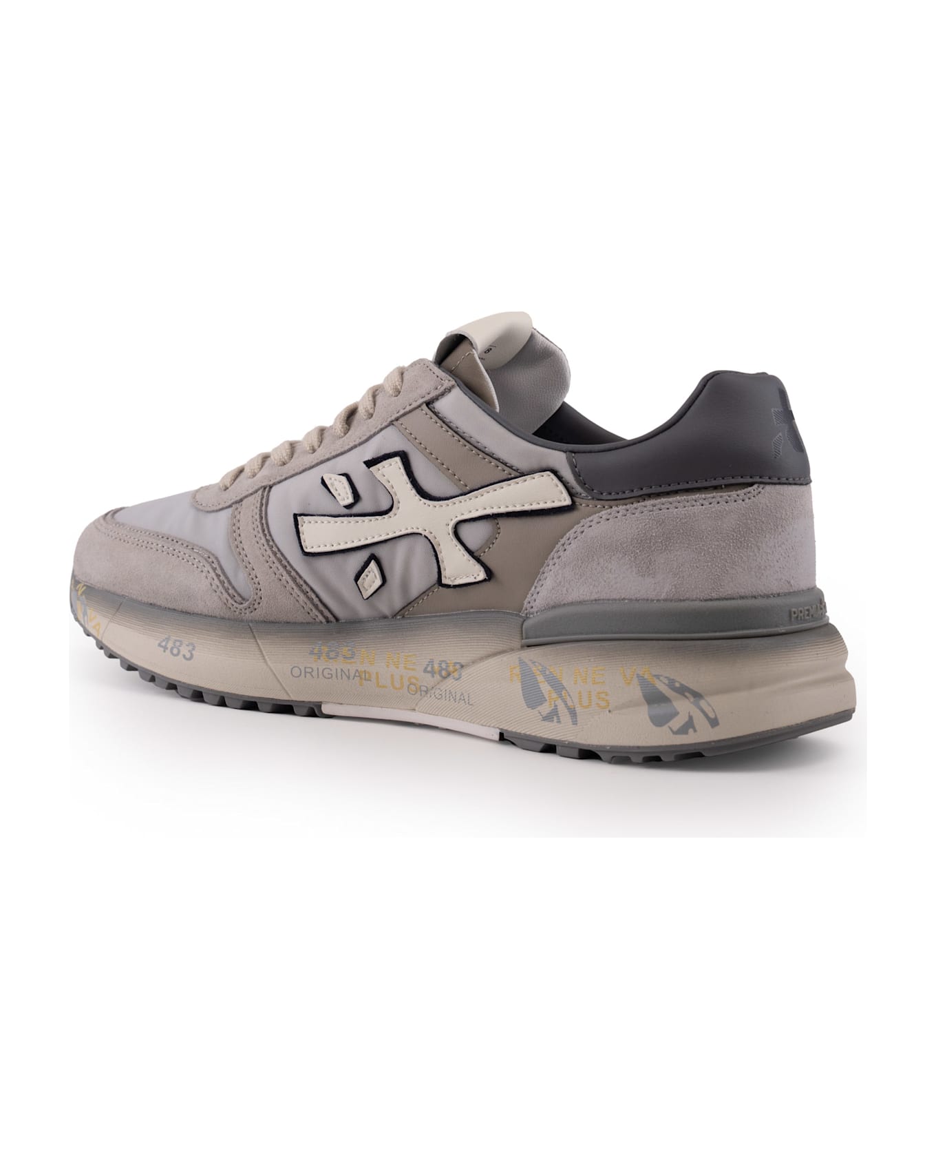 Premiata Mick 7218 Gray Sneakers - Grey