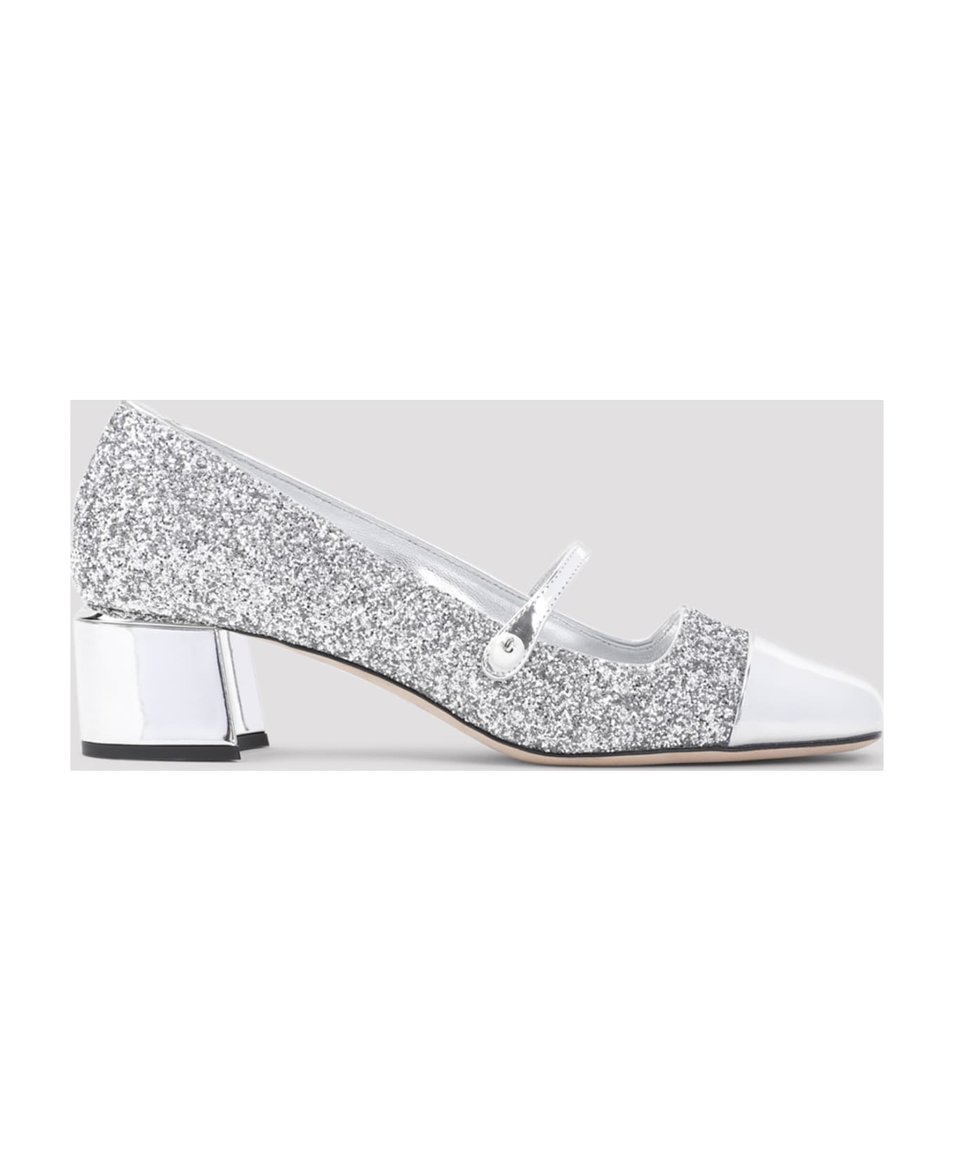Jimmy Choo Elisa 45 Pumps - Silver Silver