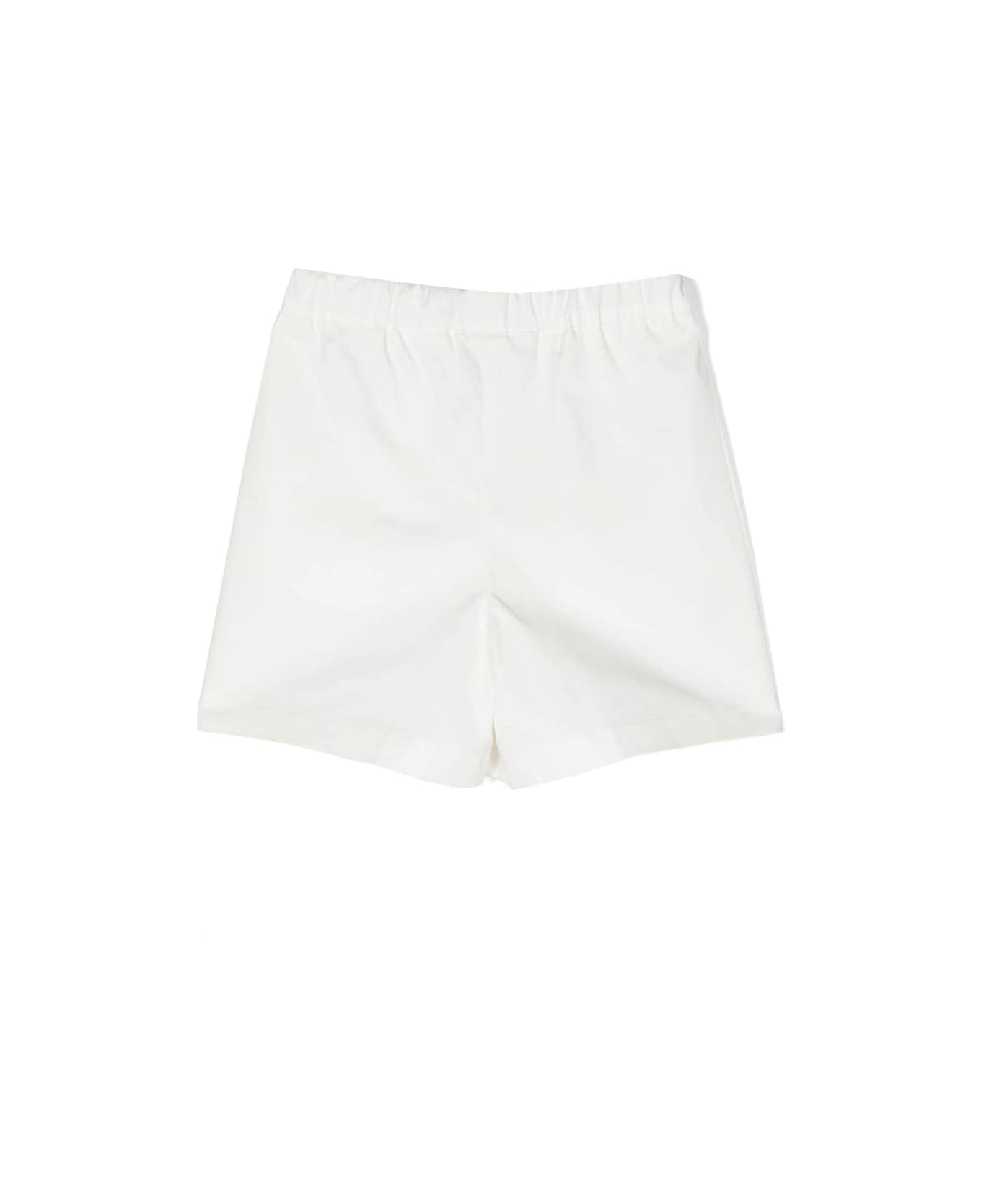 Douuod Shorts Bianchi In Cotone - Cream