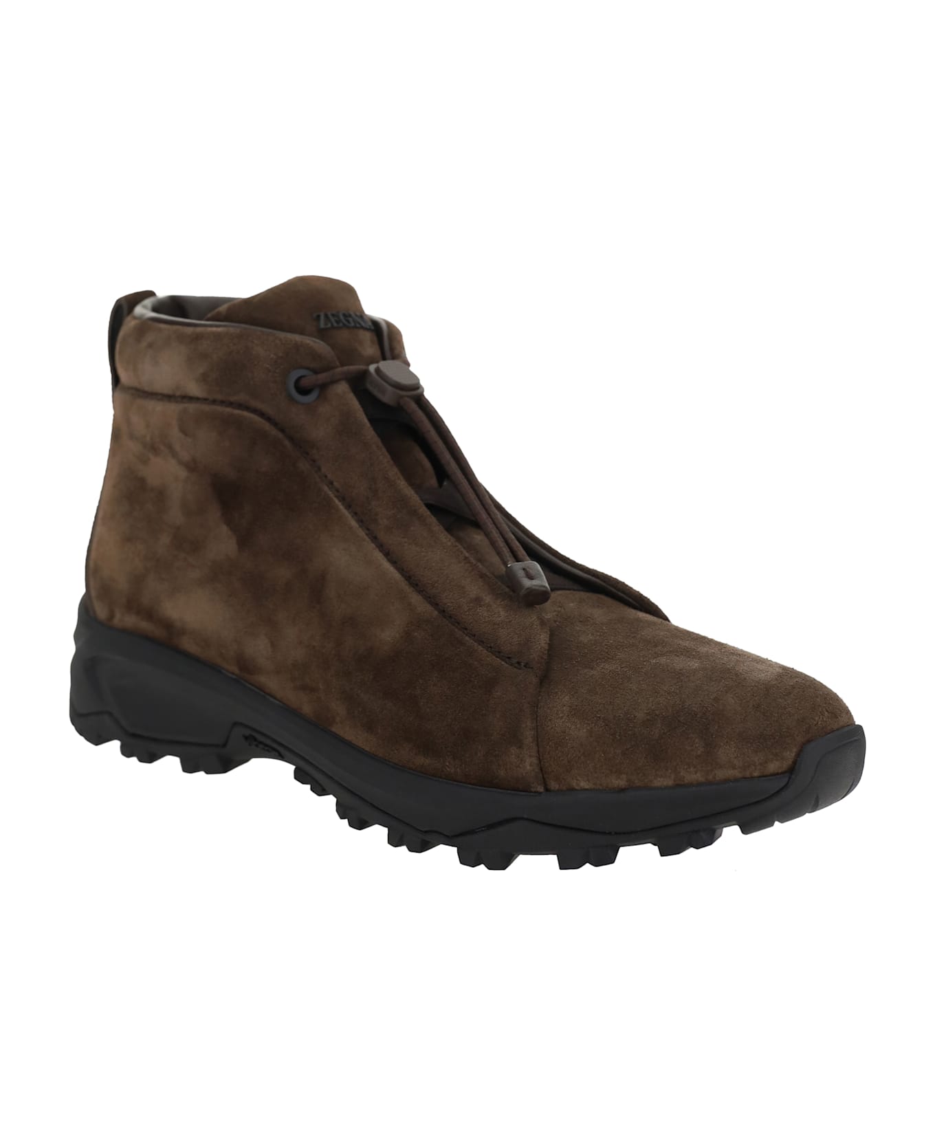 Zegna Ankle Boots - Marrone Scuro Unito