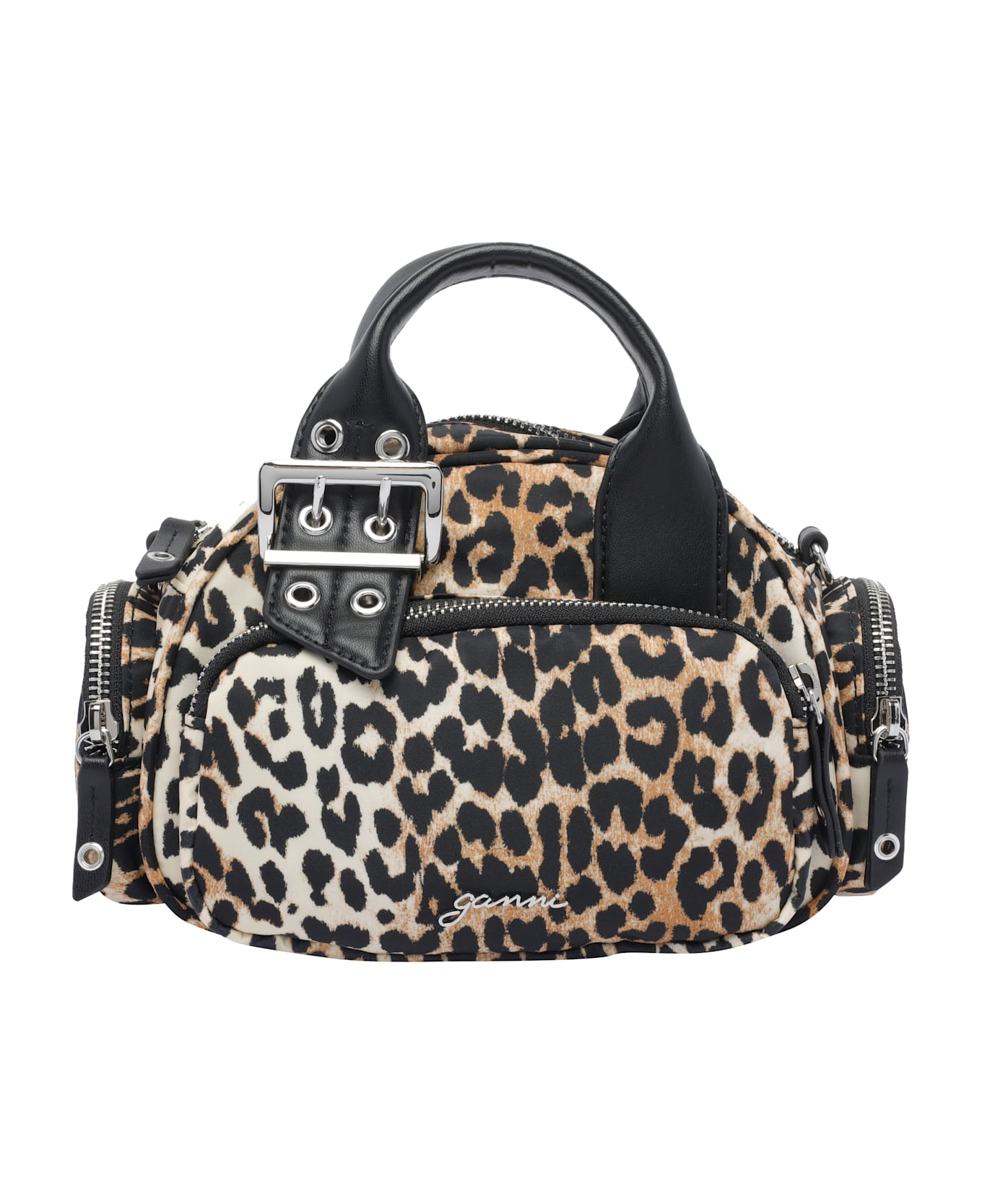 Ganni Small Logo Handbag - MultiColour