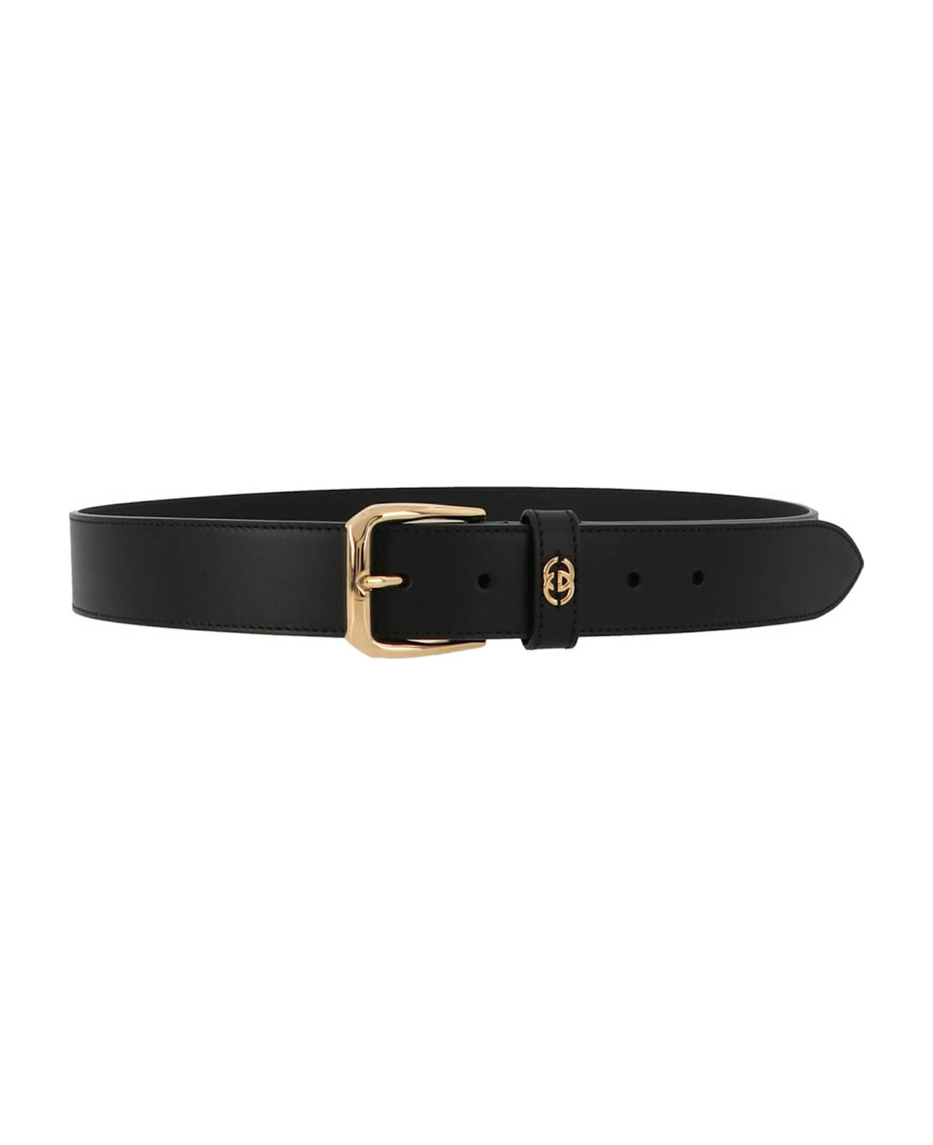 Gucci Square Buckle Belt - Black  