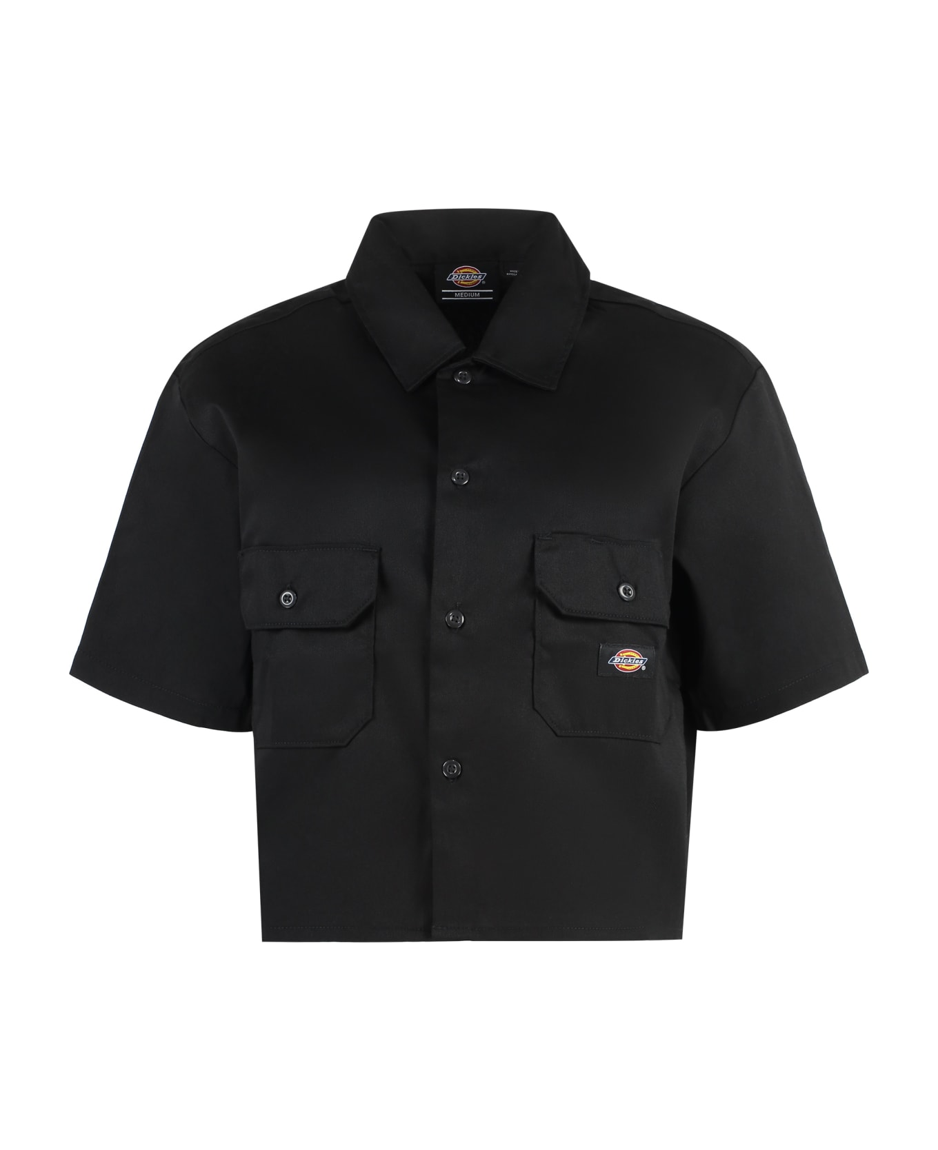 Dickies Short Sleeve Cotton Shirt - black
