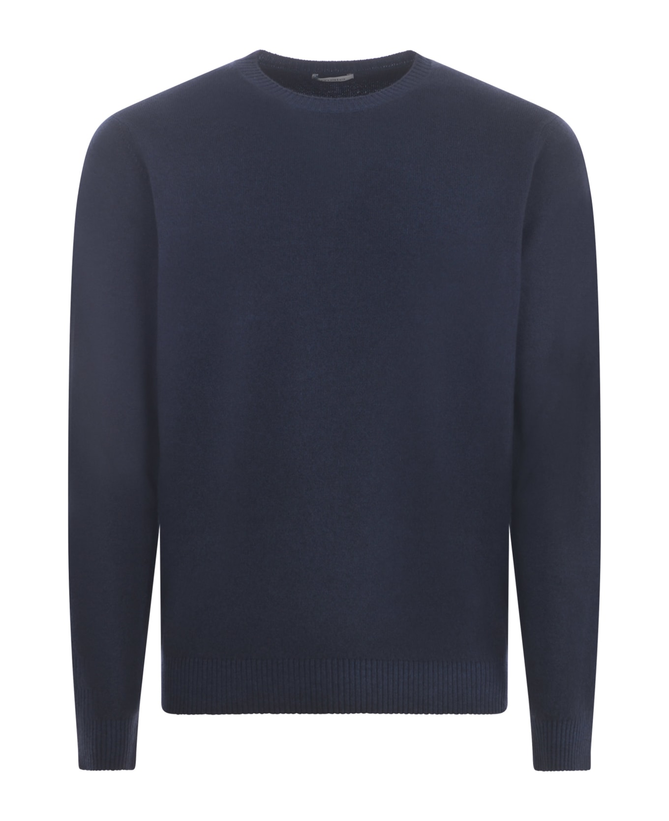 Malo Sweater Malo In Virgin Wool - Blu avio ニットウェア