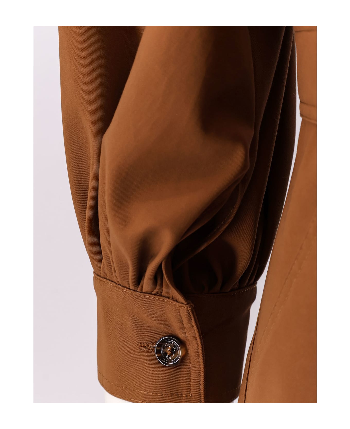 Max Mara Pedaggi Cotton Midi Dress - Brown