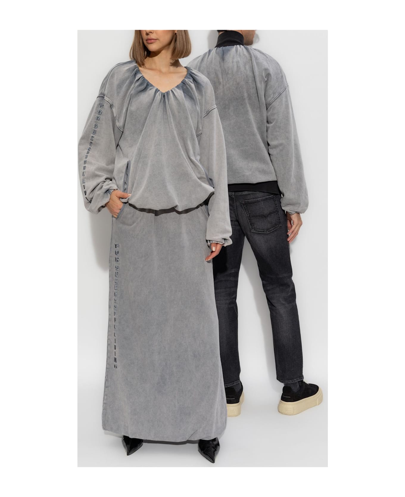 Diesel Sweatshirt F-indy - GREY
