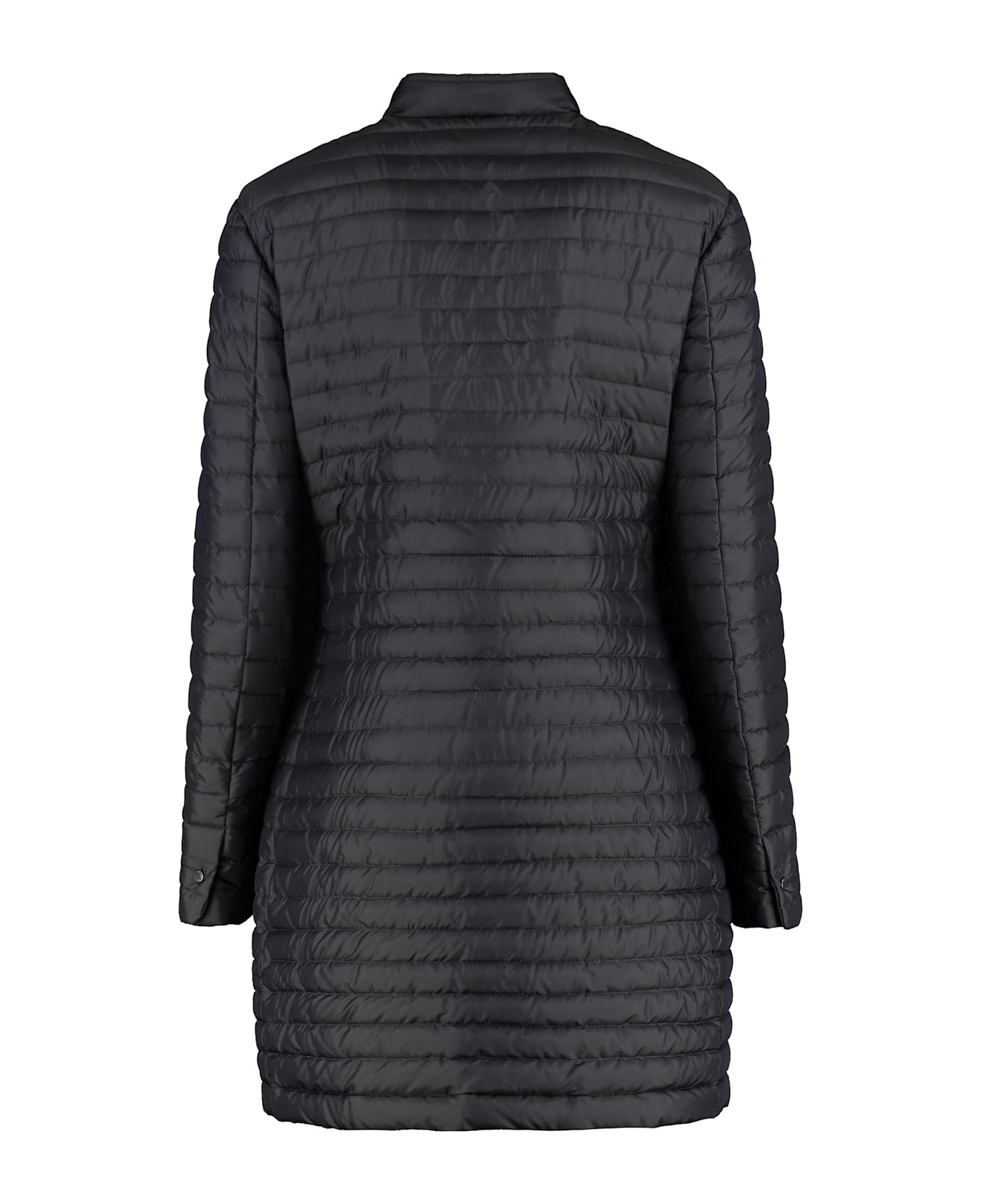 Moorer Lea Snap Button Fastening Down Jacket - black