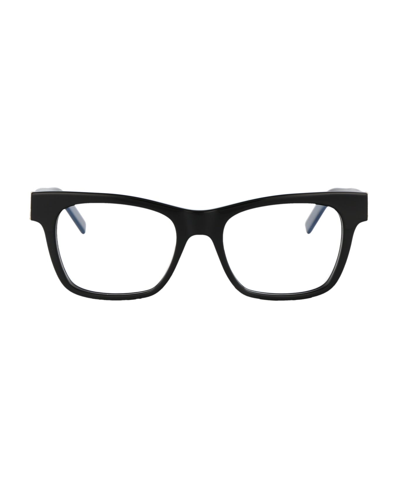 Saint Laurent Eyewear Sl M118 Glasses - 001 BLACK BLACK TRANSPARENT アイウェア