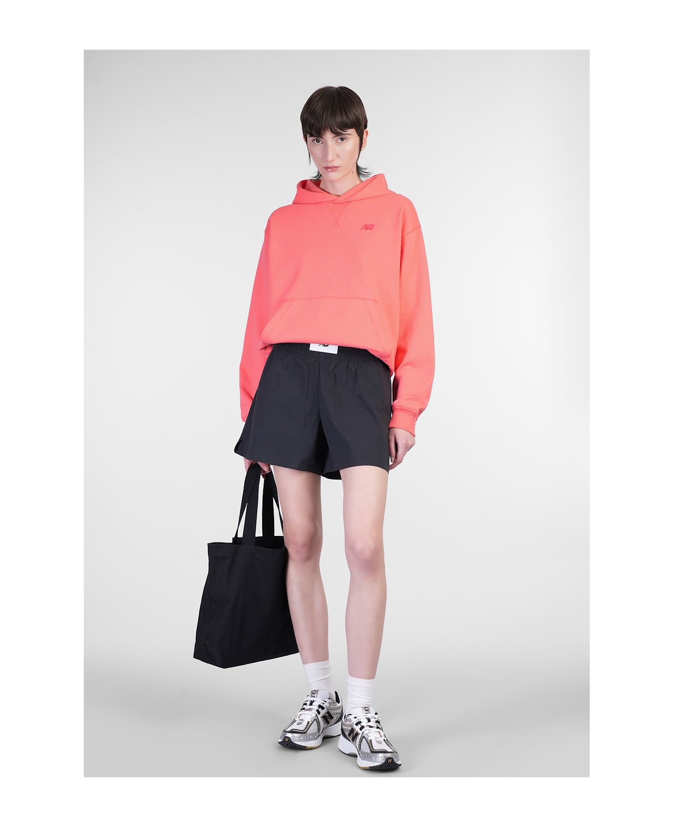 New Balance Sweatshirt In Orange Cotton - orange