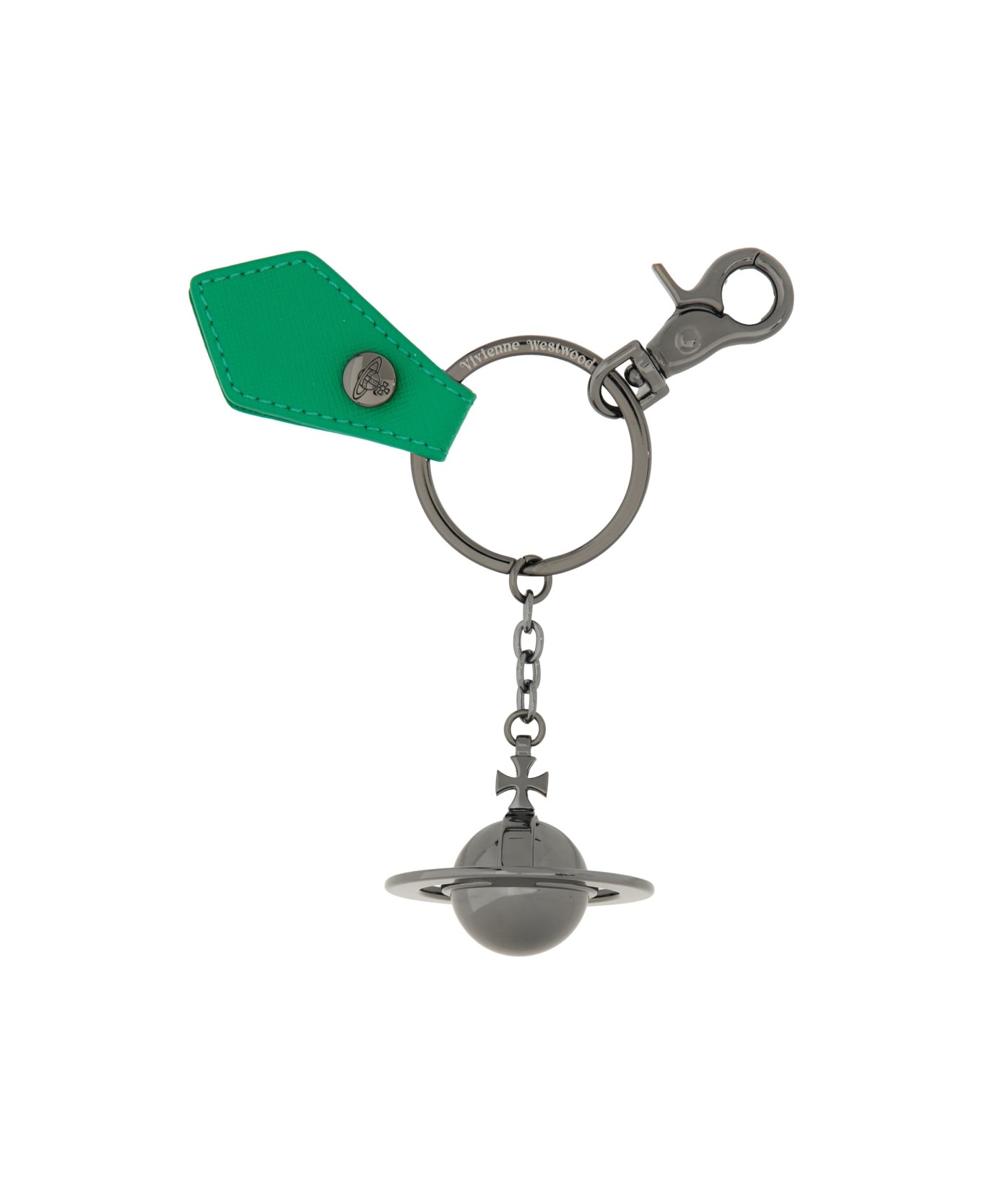 Vivienne Westwood 3d Orb Keychain - GREEN キーリング