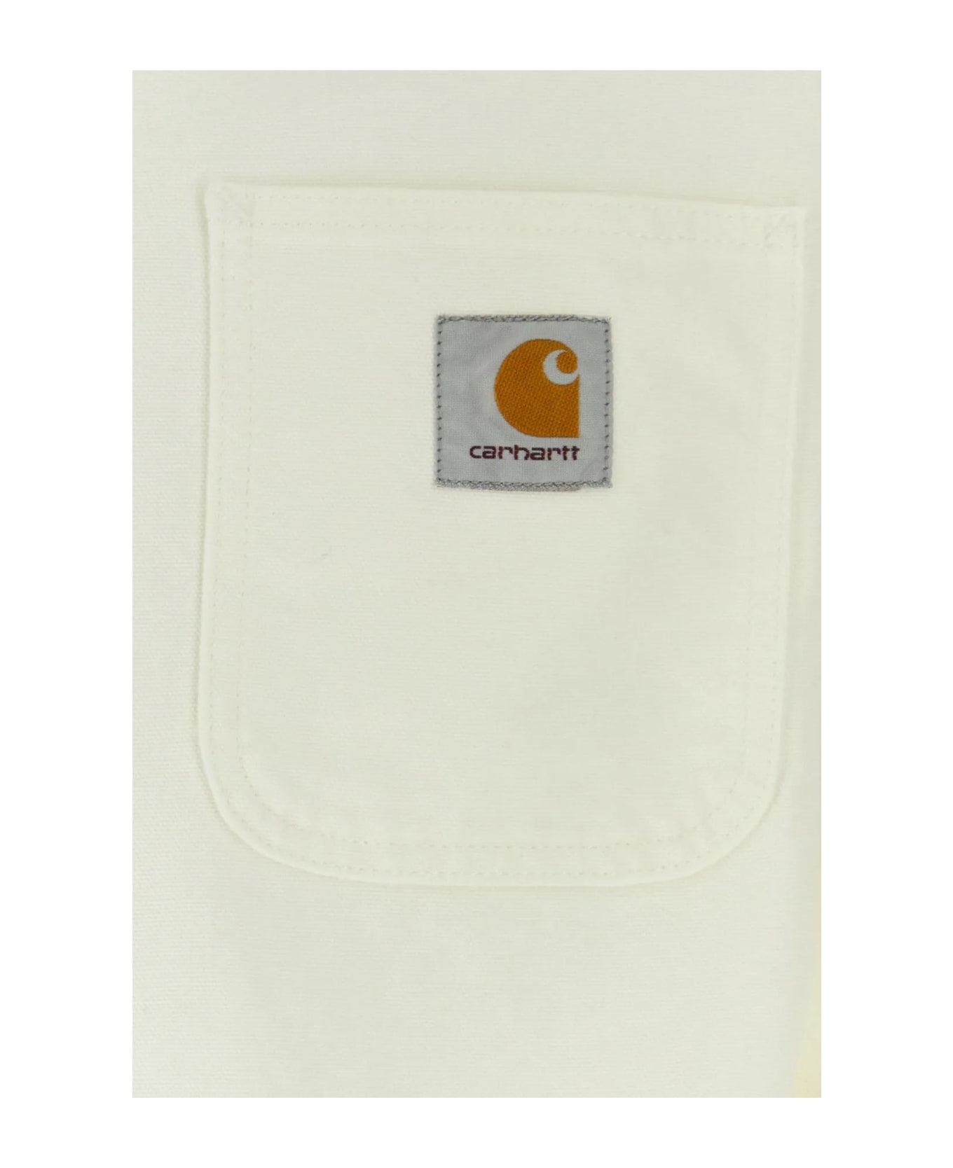 Carhartt WIP White Cotton Detroit Jacket - White ジャケット