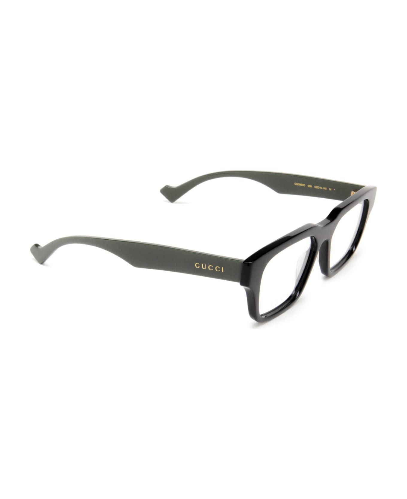 Gucci Eyewear Gg0963o Black Glasses - Black