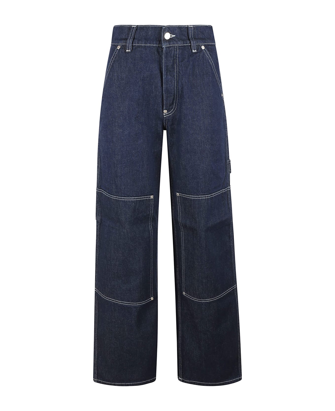 Stella McCartney Wave Cargo Jeans - Blue