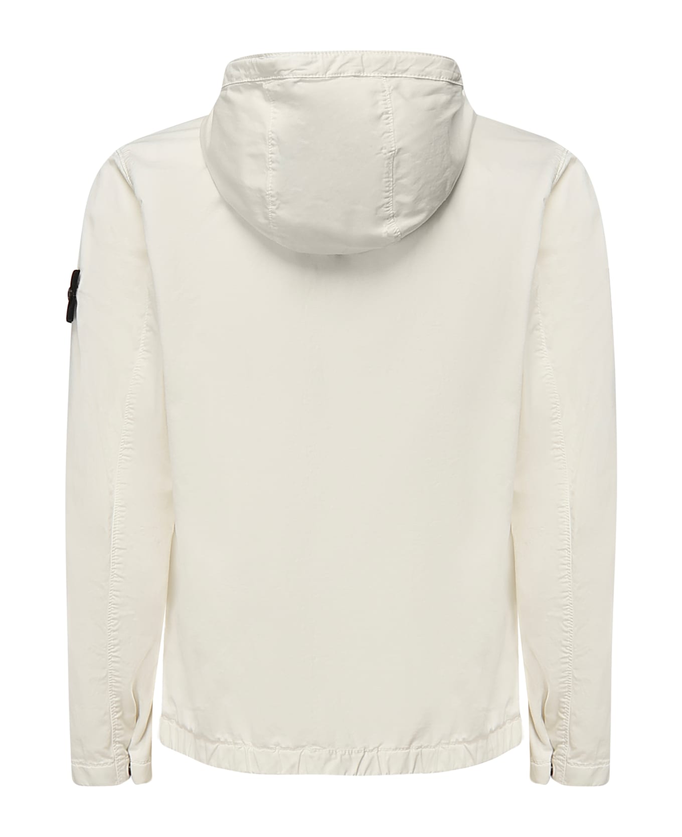 Stone Island Jacket 
supima® Cotton Twill Stretch-tc
 - White