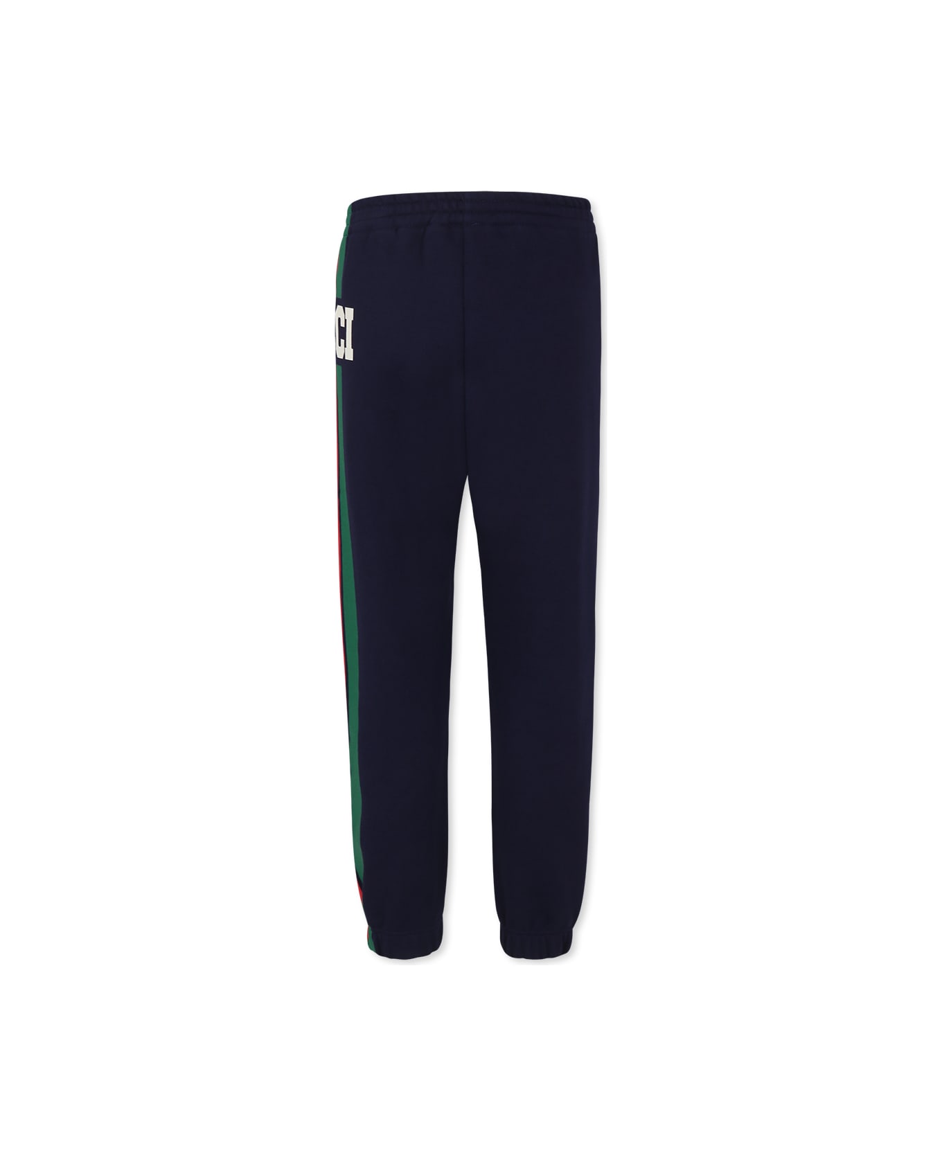 Gucci Blue Trousers For Kids - Blue