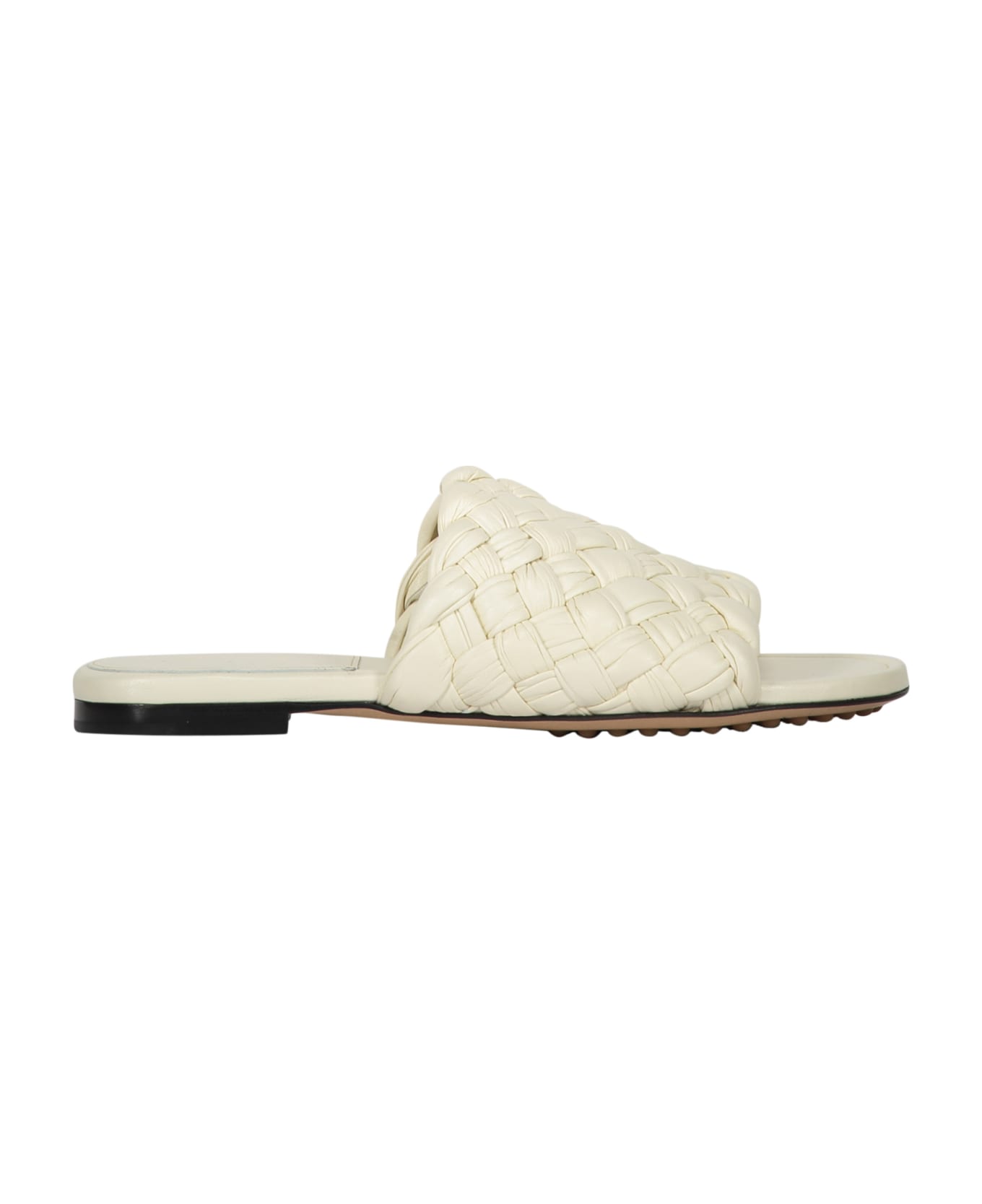 Bottega Veneta Leather Mules - White