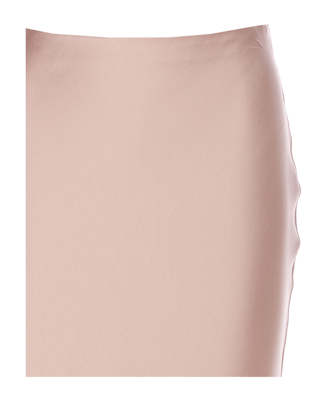 Liu-Jo Satin Effect Skirt - Pink