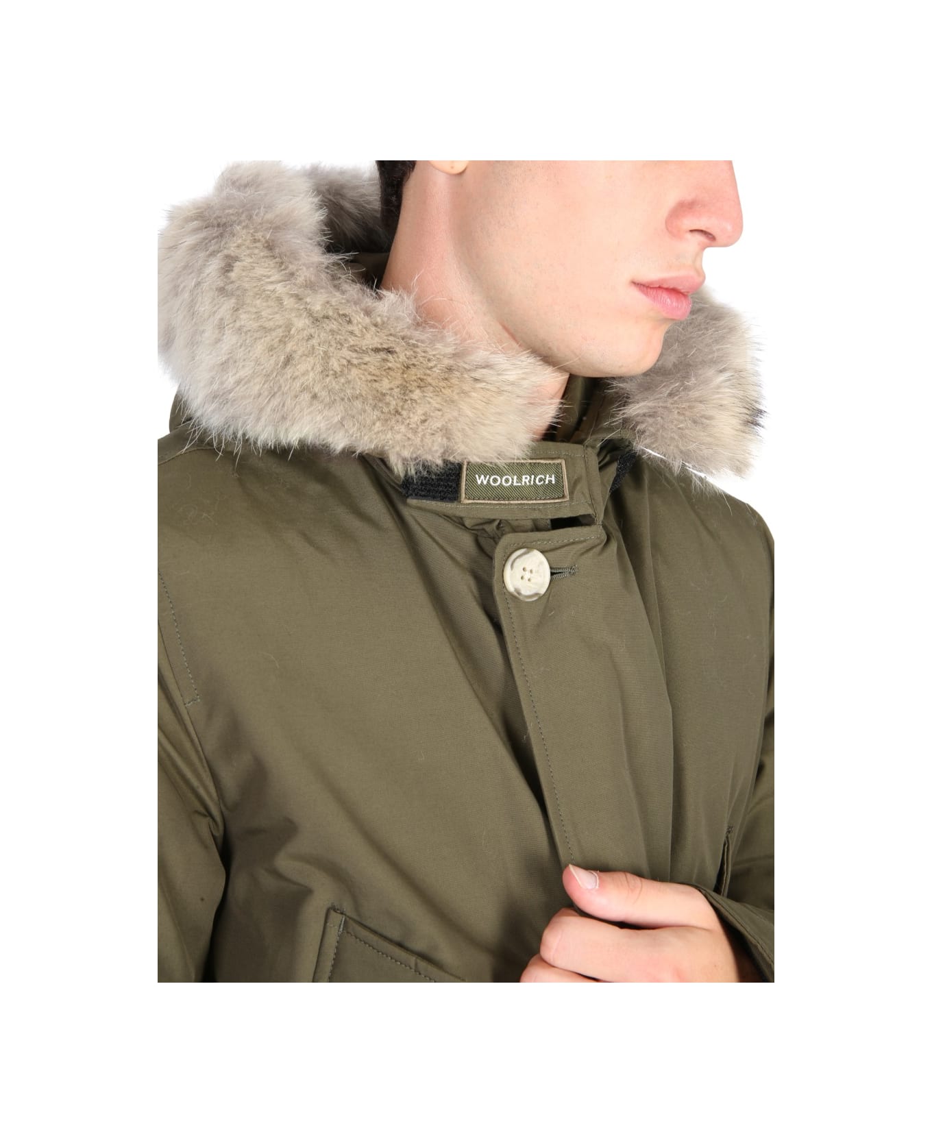 Woolrich Down Jacket "arctic" - GREEN