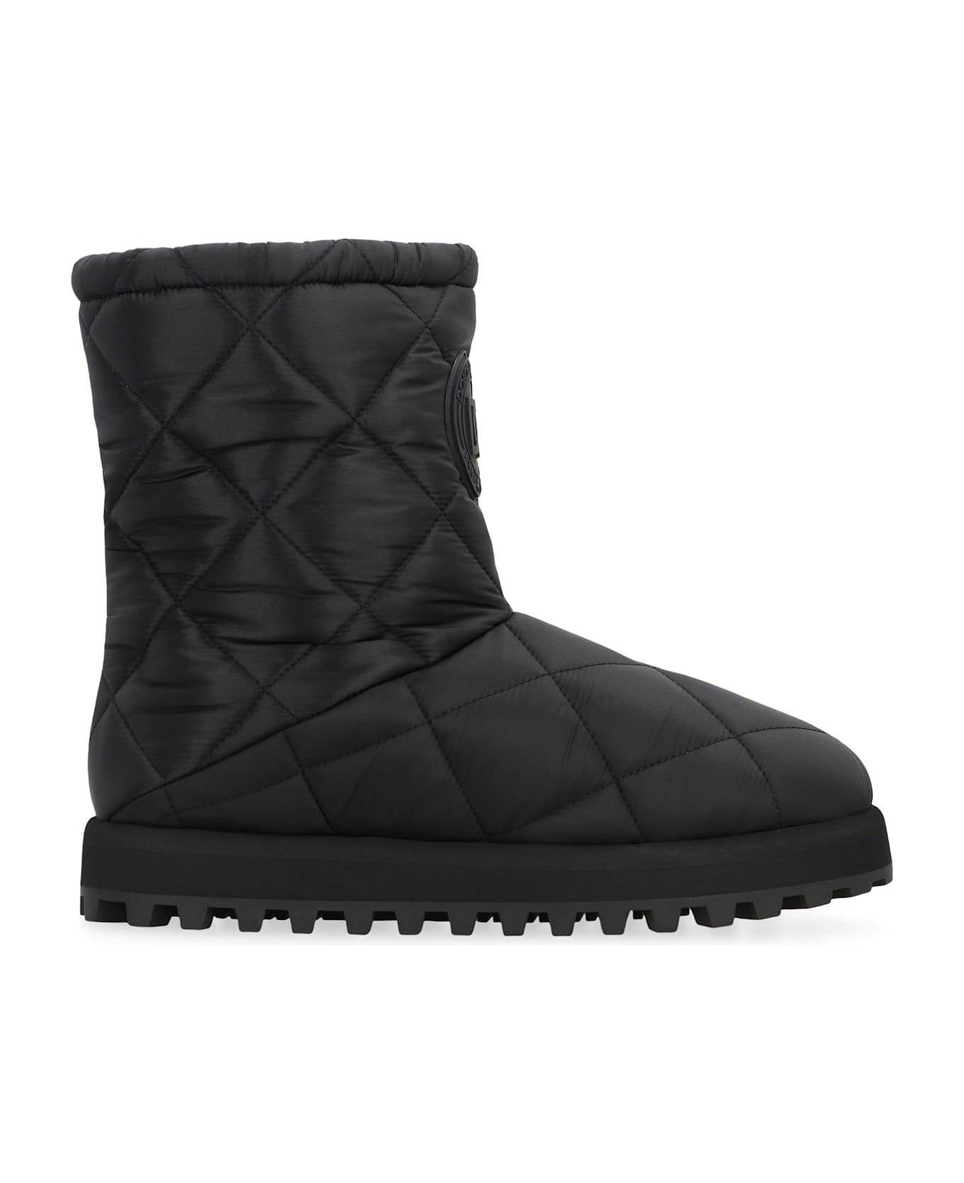 Dolce 
Gabbana Quilted Nylon Boots