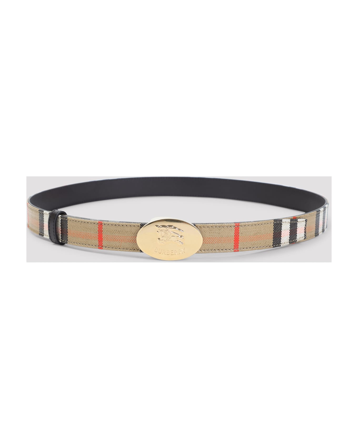 Burberry Knight Stamp Belt - NEUTRALS