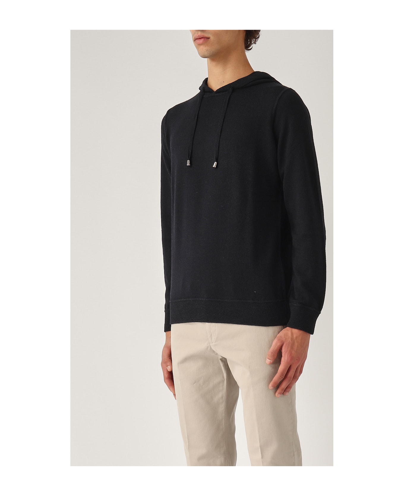 Filippo De Laurentiis Hoodie Con Cappuccio Hoodie - BLU OLTREMARE