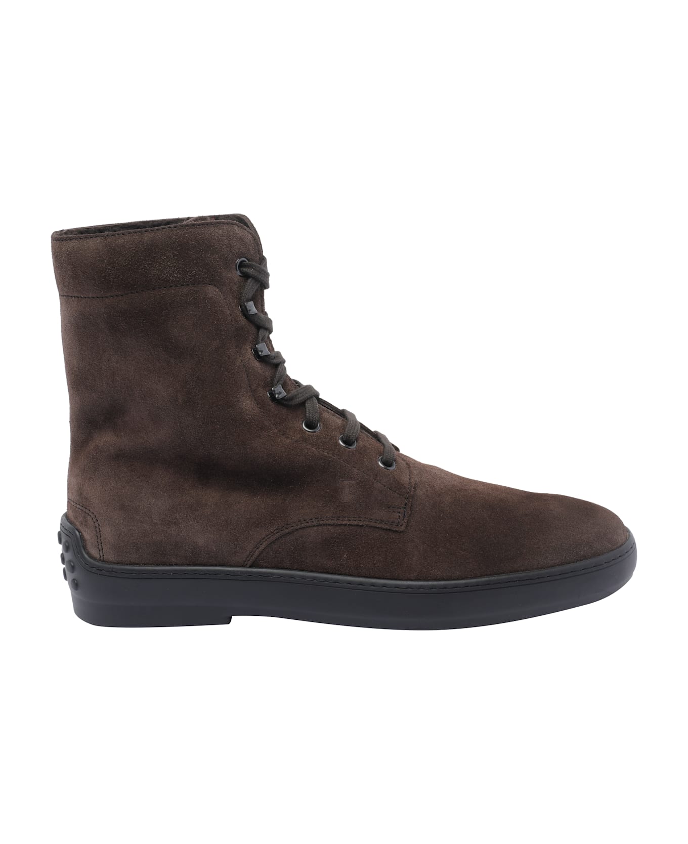 Tod
s Suede Booties - Brown