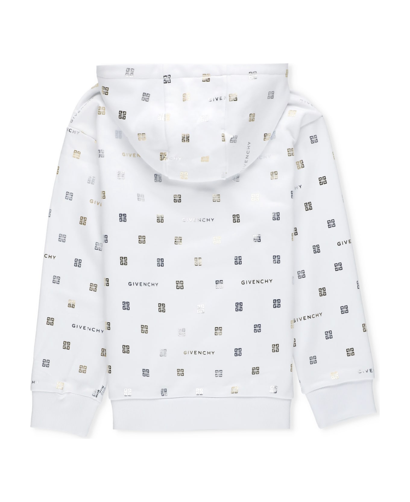Givenchy Hoodie With Monogram - White ニットウェア＆スウェットシャツ