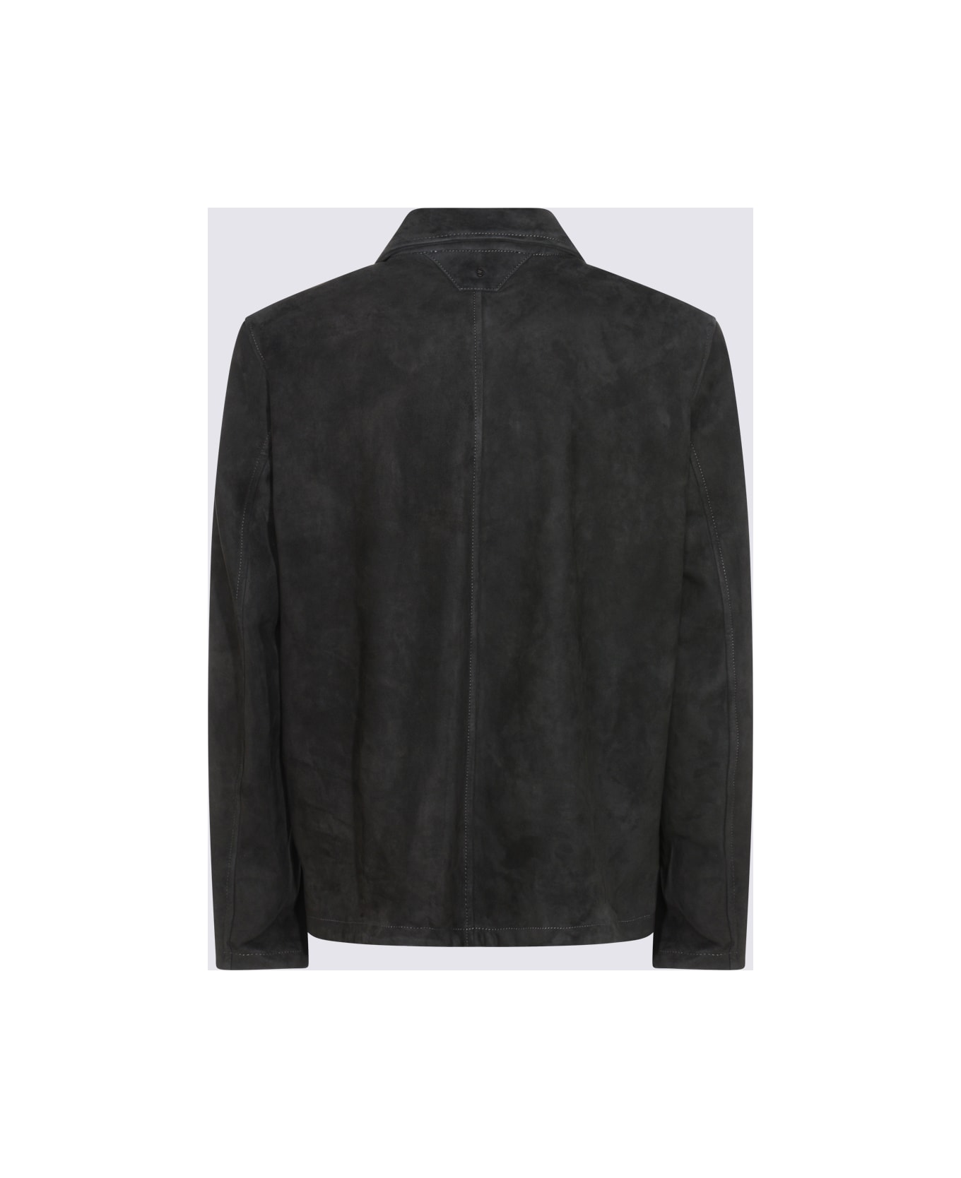 Salvatore Santoro Grey Leather Jacket