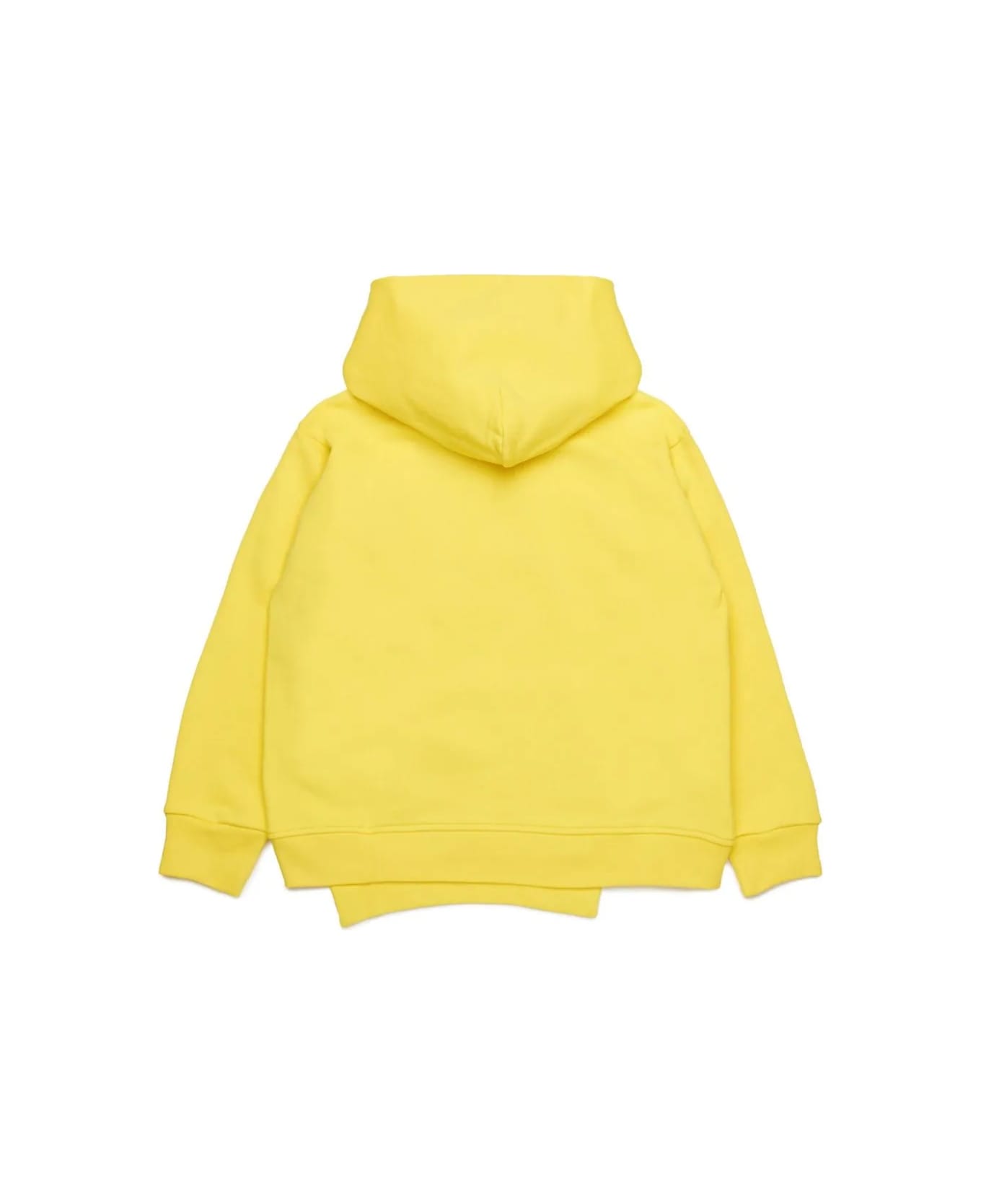 Dsquared2 Felpa Con Stampa - Yellow ニットウェア＆スウェットシャツ