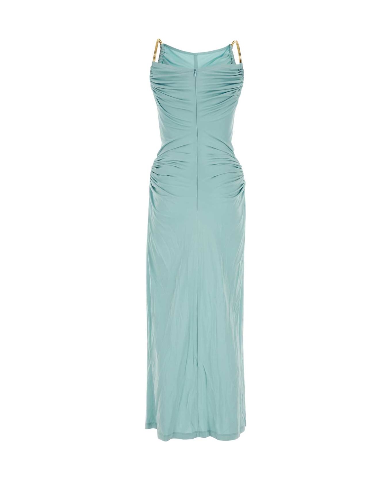 Bottega Veneta Sea Green Viscose Long Dress - MINT