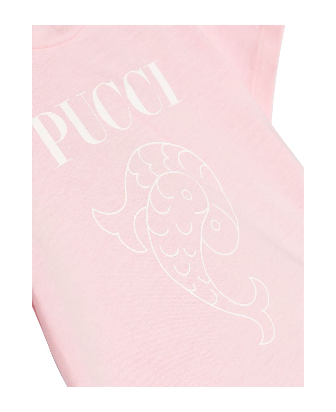 Pucci Mc Logo T-shirt - ROSA