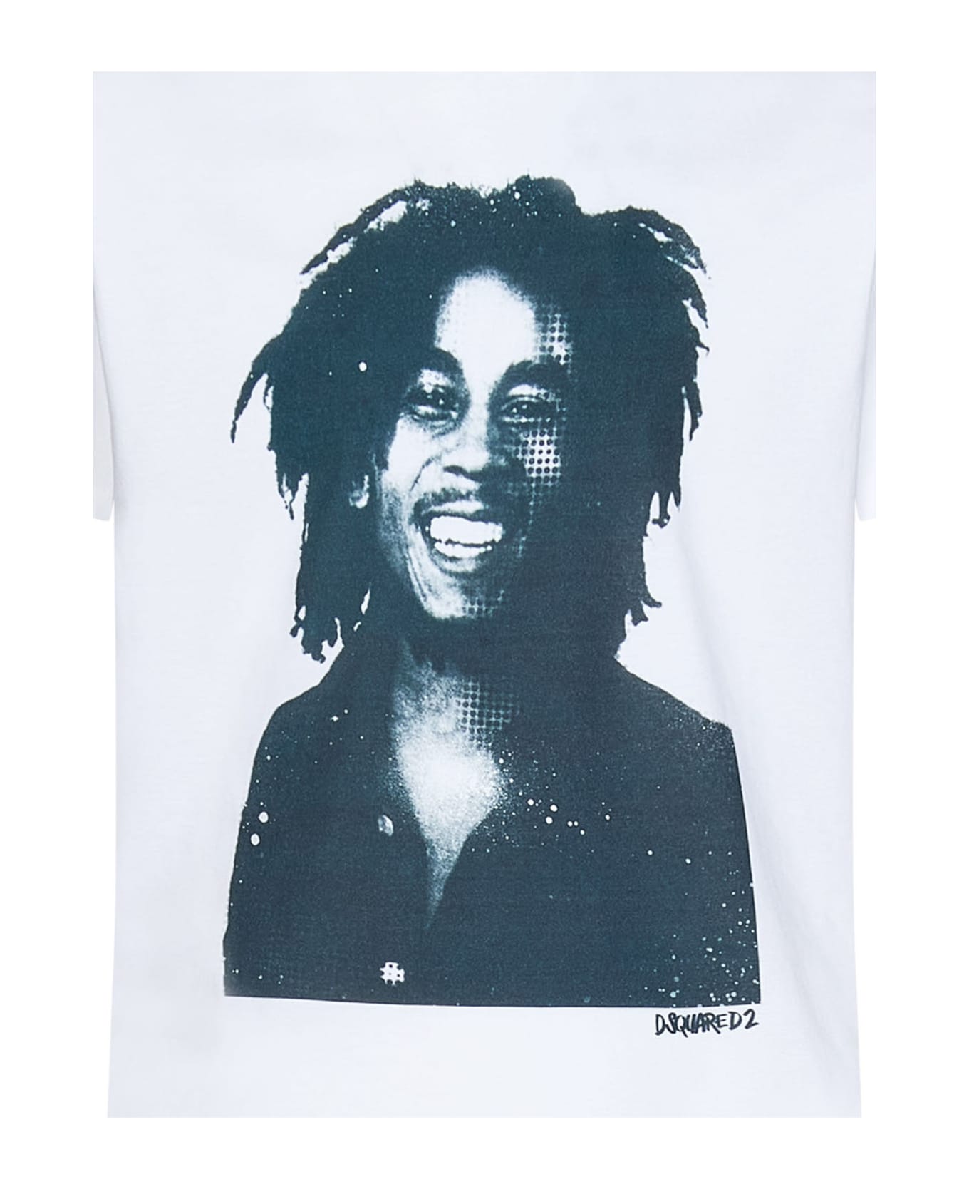Dsquared2 Bob Marley Cool T-shirt - White