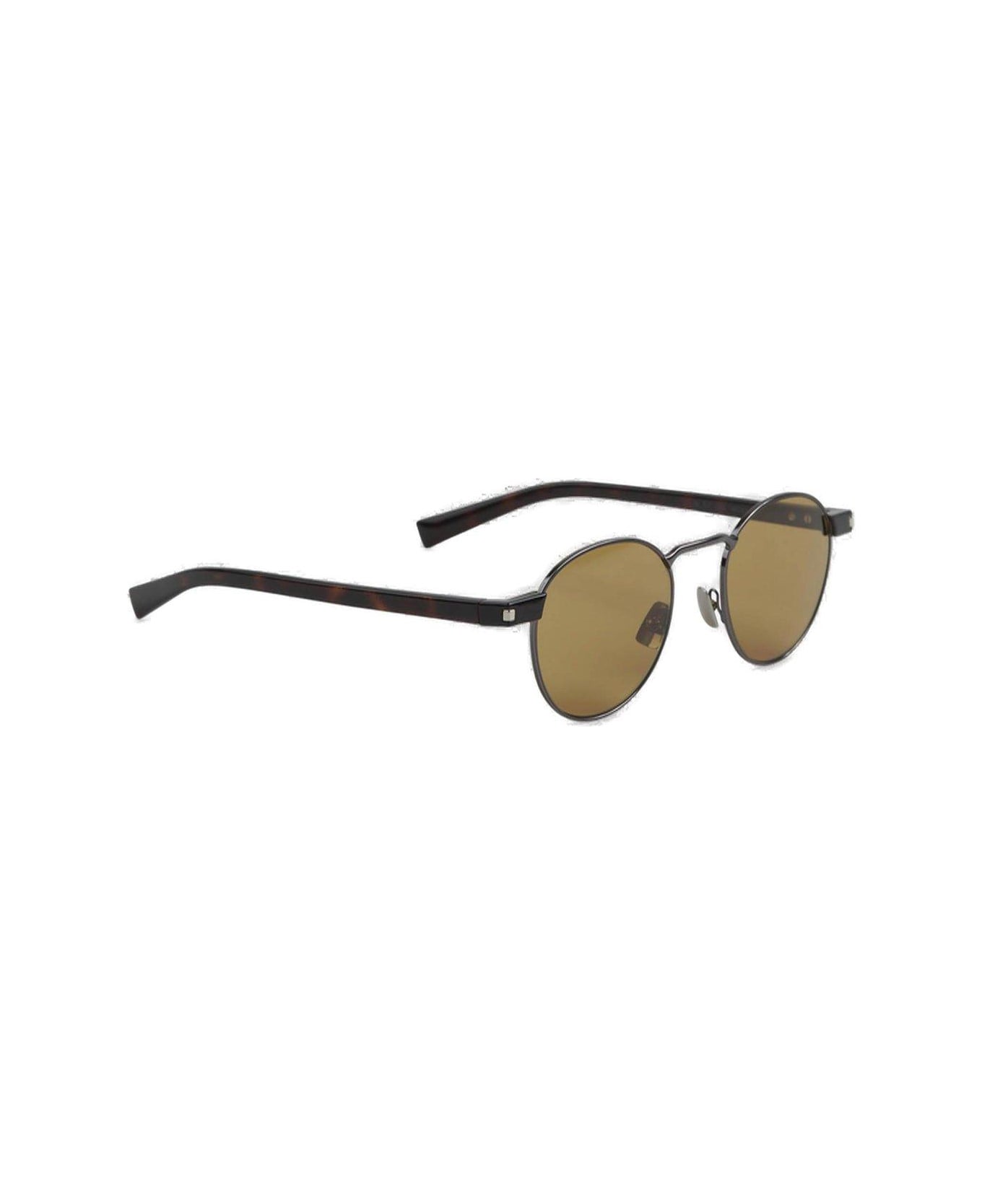 Saint Laurent Eyewear Sl 707 Round Frame Sunglasses - Ruth
