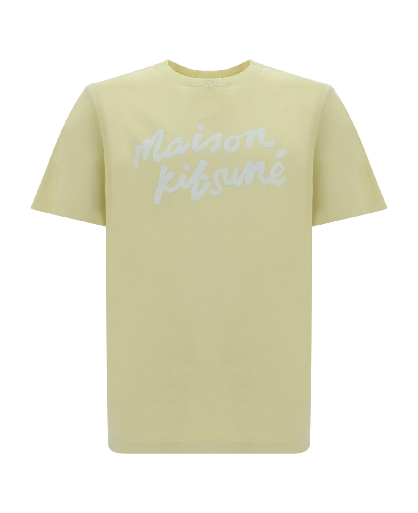 Maison Kitsuné T-shirt - Chalk Yellow シャツ