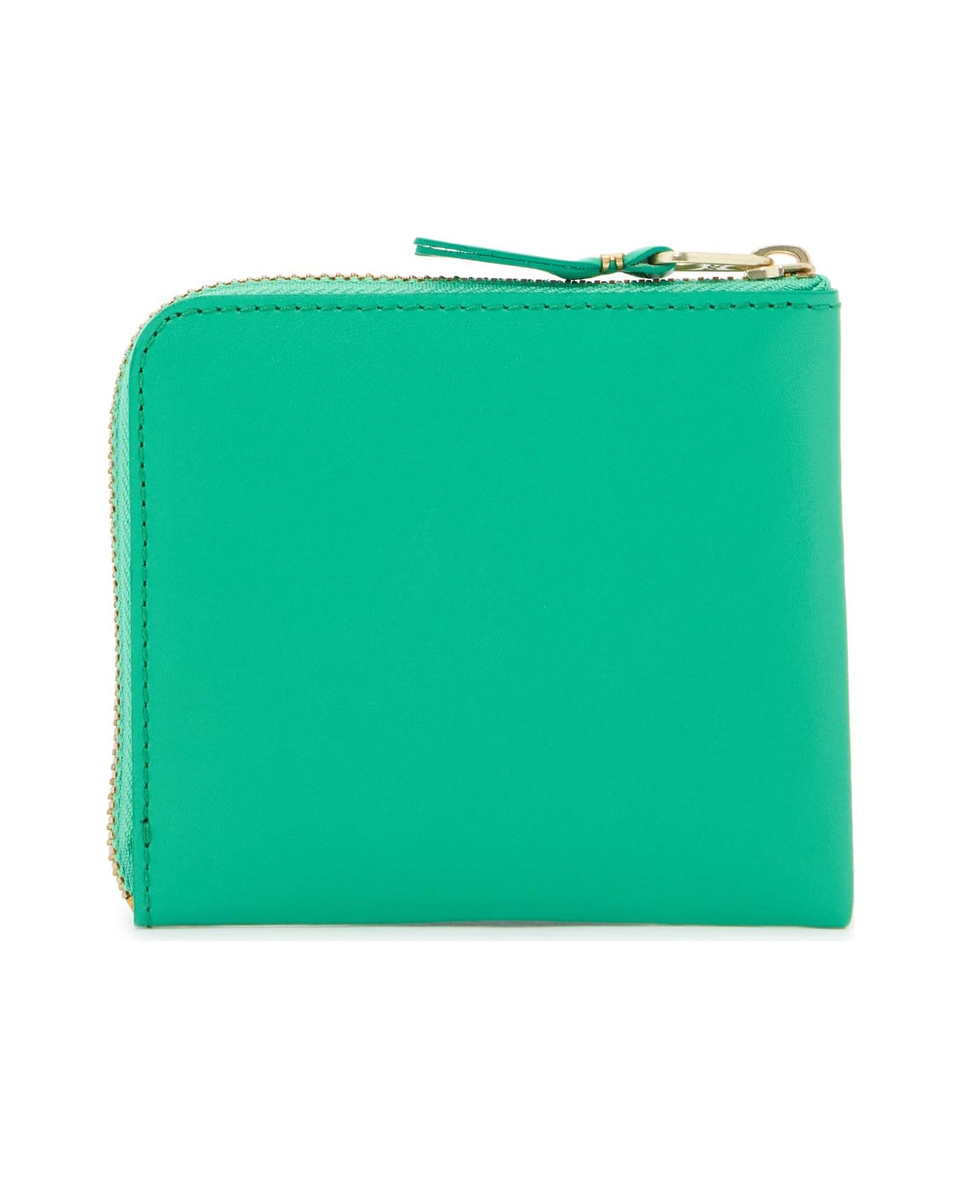 Comme des Garçons Wallet Zip Around Wallet Portfolio - GREEN (Green)