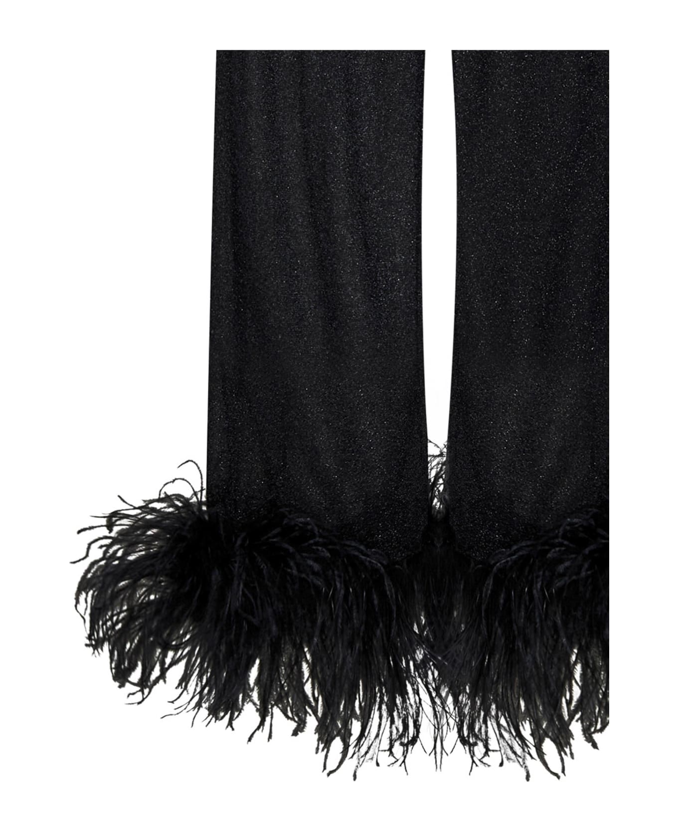Oseree Lumière Plumage Trousers - Black