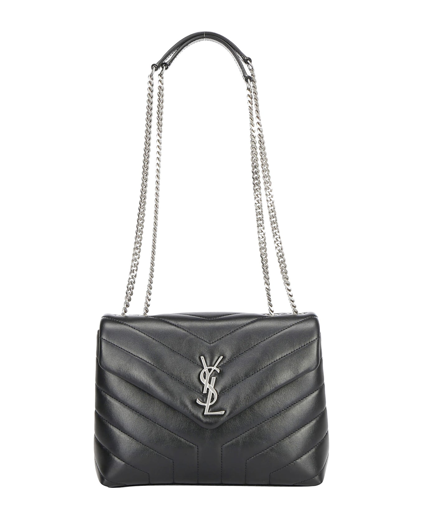Saint Laurent Loulou Shoulder Bag - Nero